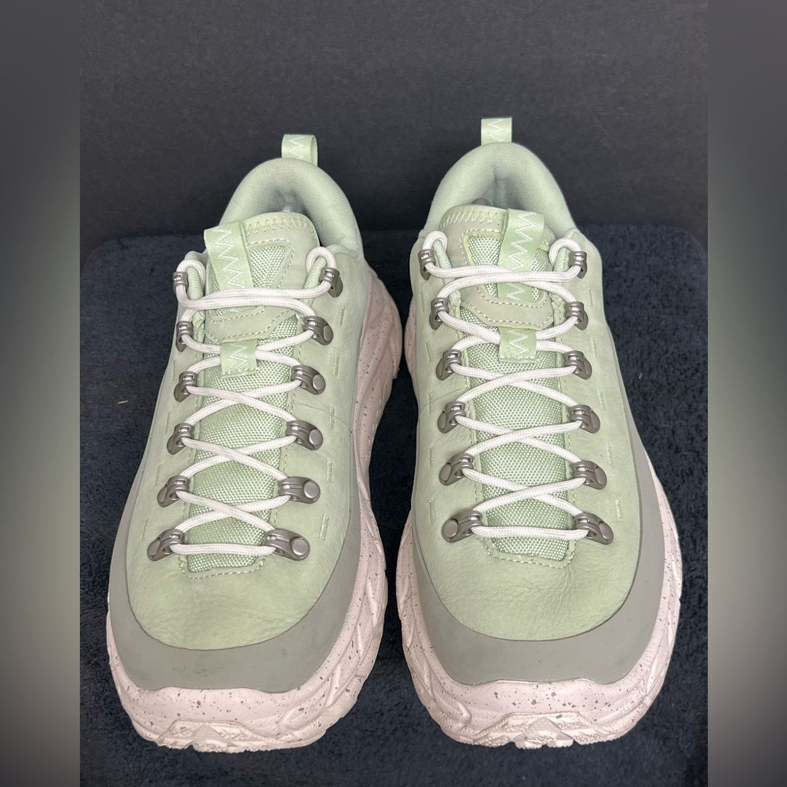 Hoka Hoka One U Tor Summit Seed Green Eggnog Shoes Men 10 W11 Size US 10 / EU 43 - 6 Thumbnail