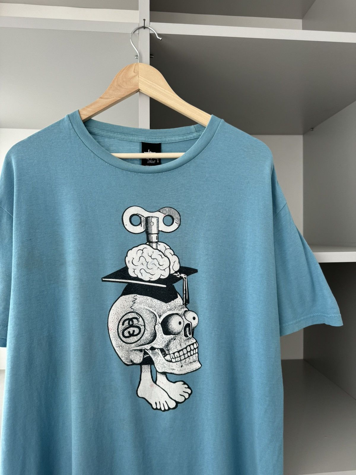 Stussy × Vintage Stussy Vintage Knowledge Is King T-Shirt Size US L / EU 52-54 / 3 - 5 Thumbnail