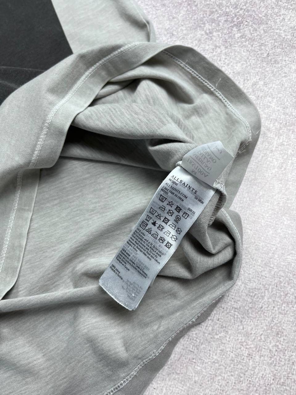 Allsaints × Vintage Allsaints Lobke Fade SS Crew Boxy T-shirt M Size US M / EU 48-50 / 2 - 5 Thumbnail