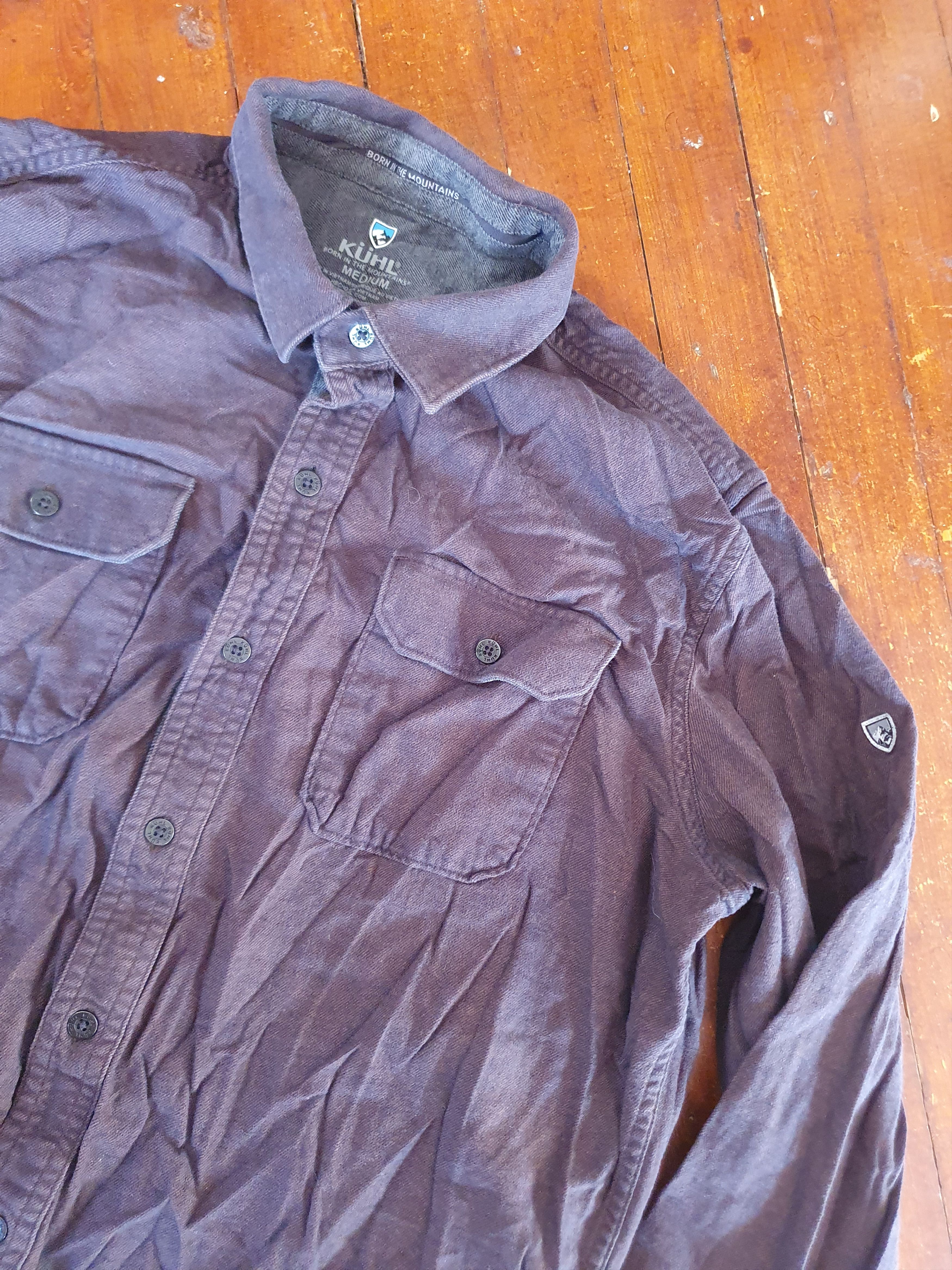 Kuhl Kuhl Long Sleeve Button Up Shirt Hiking Outdoor Work Wear Size US M / EU 48-50 / 2 - 2 Thumbnail