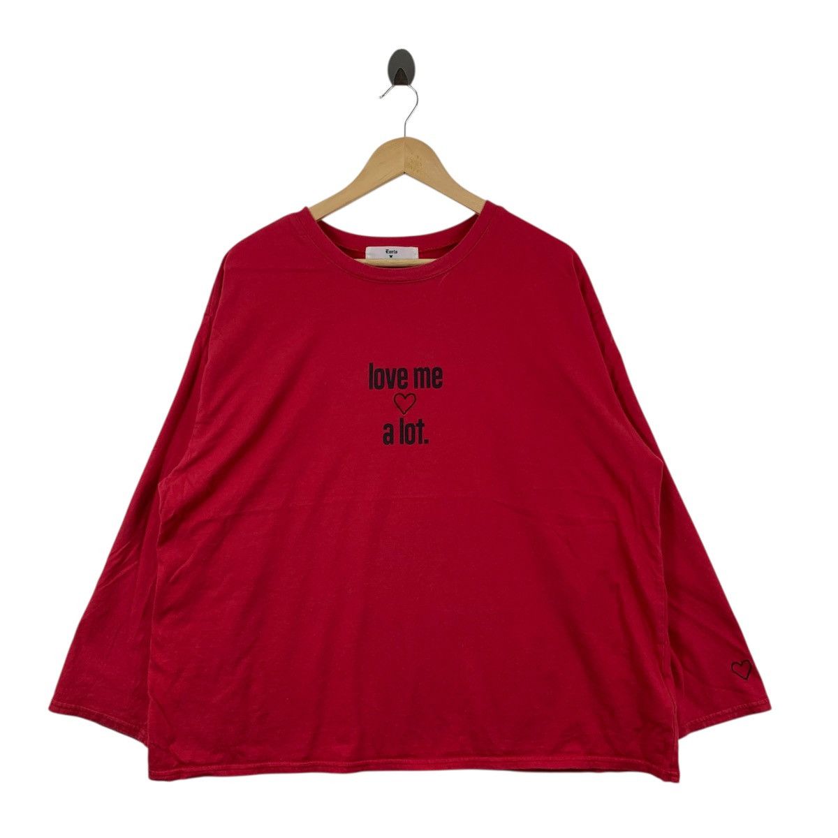Japanese Brand EVRIS x SUDA ANNA Love Me A Lot Japanese Singer Tshirt Size XL / US 12-14 / IT 48-50 - 1 Thumbnail