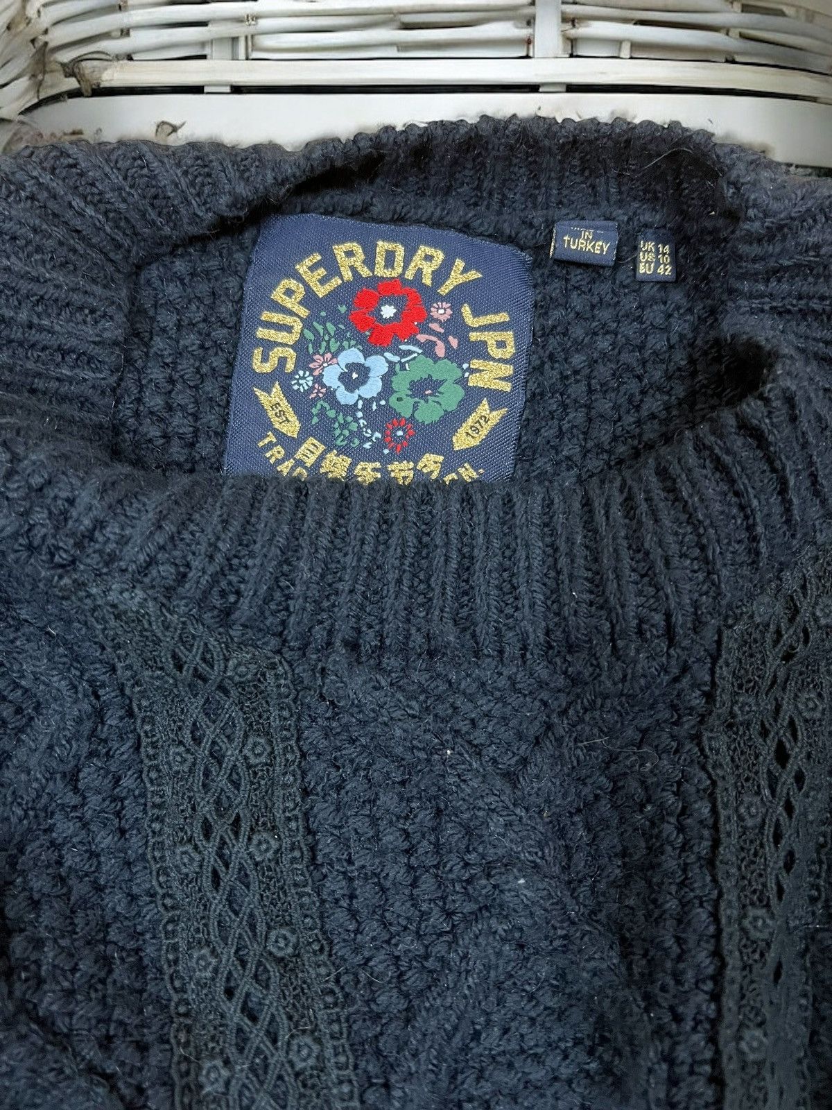 Superdry Superdry Navy Pull size XL Size XL / US 12-14 / IT 48-50 - 5 Thumbnail