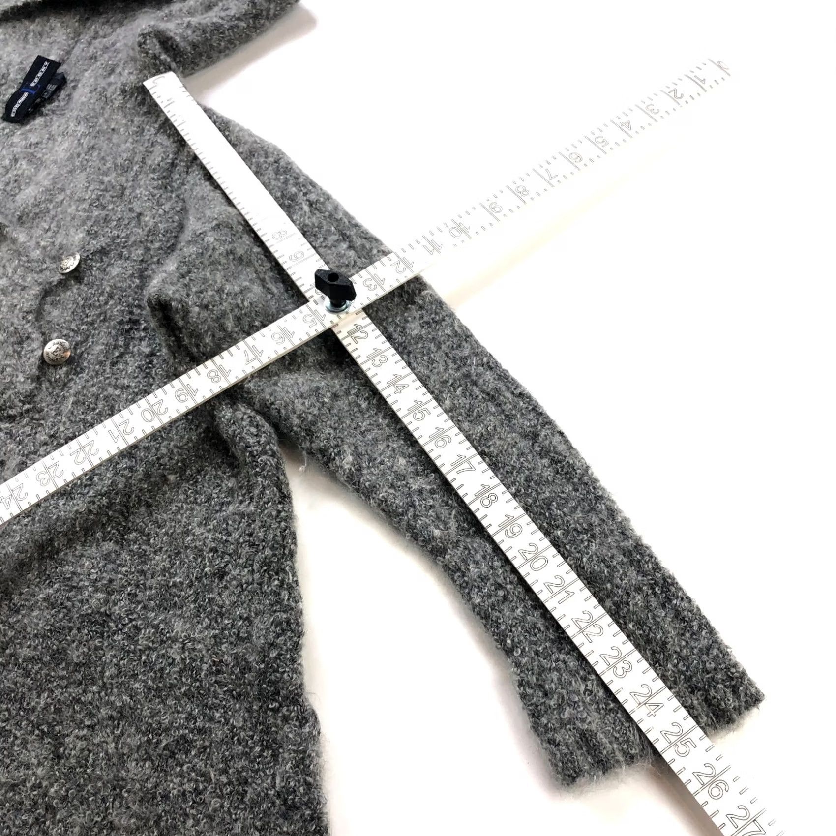 Escada Escada Sport Sweater Hoodie V-Neck Mohair Wool Made In Italy Gray Small Womens Pullover Casual, Classic, 90s? (adjusted) Size S / US 4 / IT 40 - 5 Thumbnail