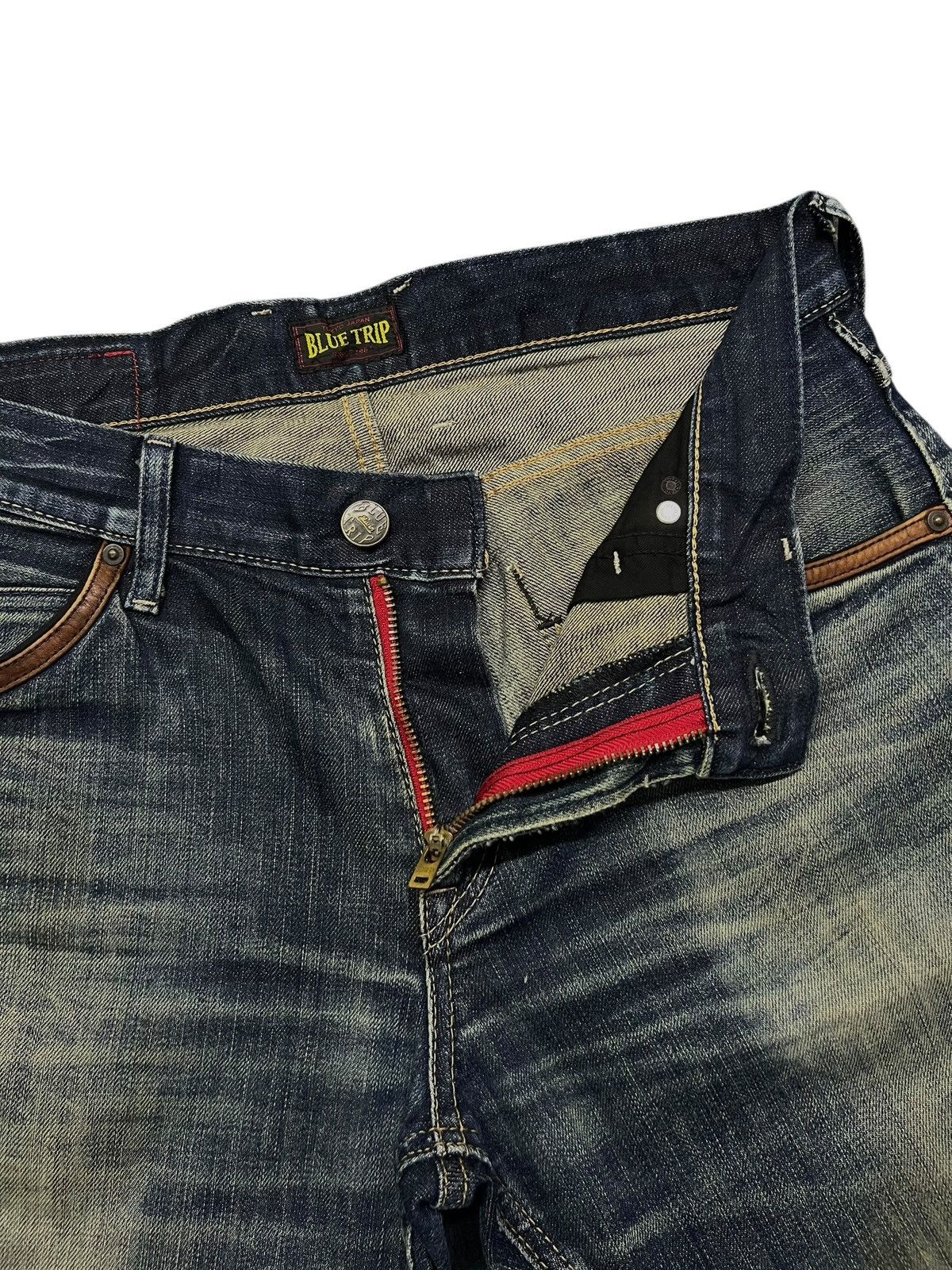 Edwin Vintage Edwin Blue Trip 006 Japan- Faded Wash, Distressed Size US 32 / EU 48 - 9 Thumbnail
