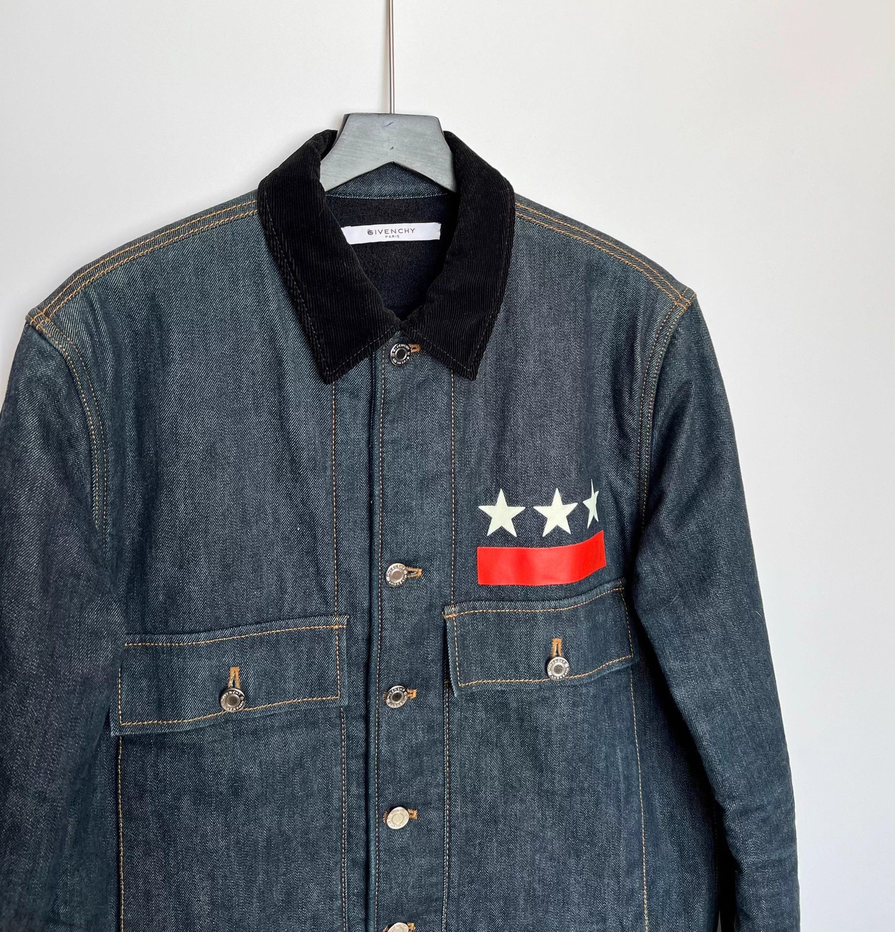 Givenchy Givenchy Heavyweight Denim Jacket L - 95% New Size US L / EU 52-54 / 3 - 3 Thumbnail