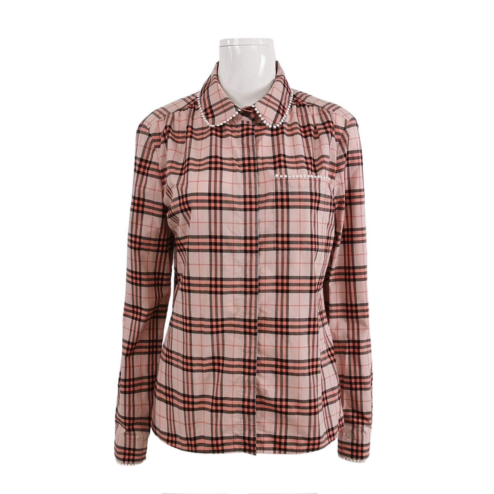 Burberry Burberry Women s Button Ups Size S / US 4 / IT 40 - 1 Thumbnail