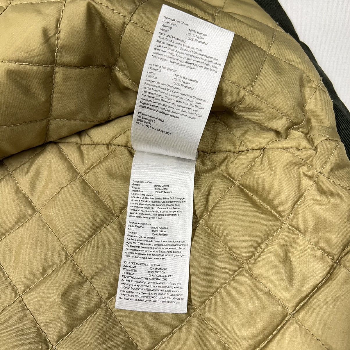 Timberland Timberland Jacket Green Cargo Quilted Lined Pocket Button Size US L / EU 52-54 / 3 - 11 Thumbnail