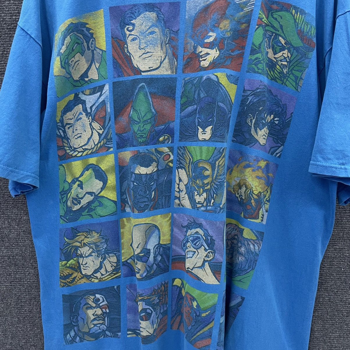 Marvel Comics × Vintage Vintage 2000s DC Comics Characters T Shirt Size US XL / EU 56 / 4 - 2 Thumbnail