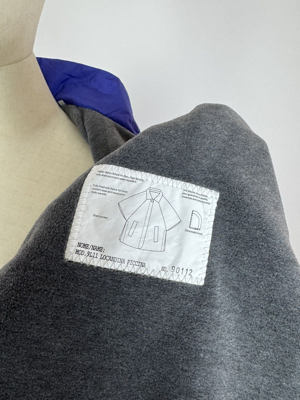 Aspesi × Vintage ASPESI VINTAGE Rain hooded PONCHO COAT Cape Womens size 14 Size L / US 10 / IT 46 - 9 Thumbnail