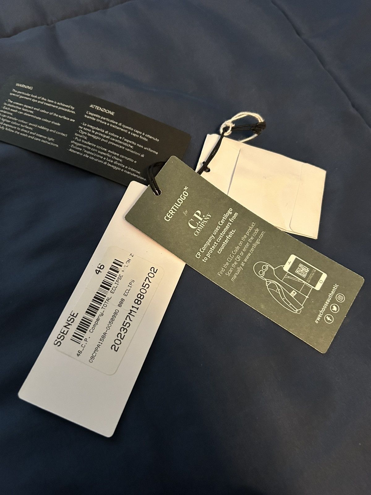 C.P. Company Corduroy Navy Cargos Size US 32 / EU 48 - 9 Thumbnail