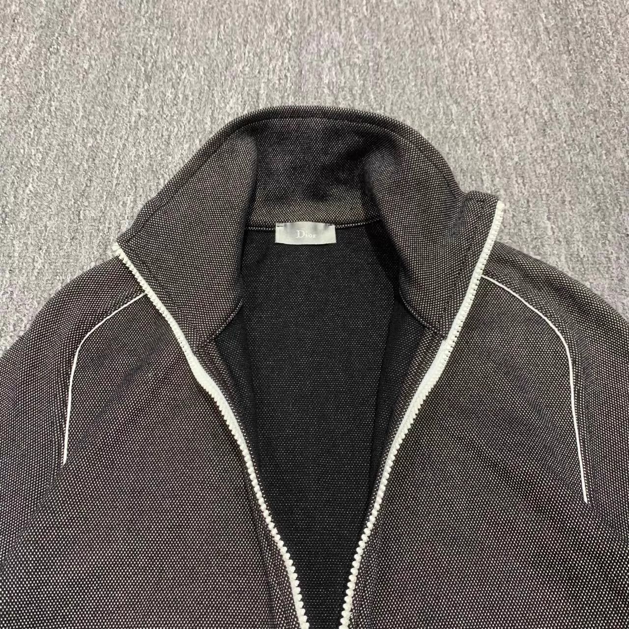 Dior Dior Gray Small Logo Knit Jacket 46 95 New Size US S / EU 44-46 / 1 - 7 Thumbnail