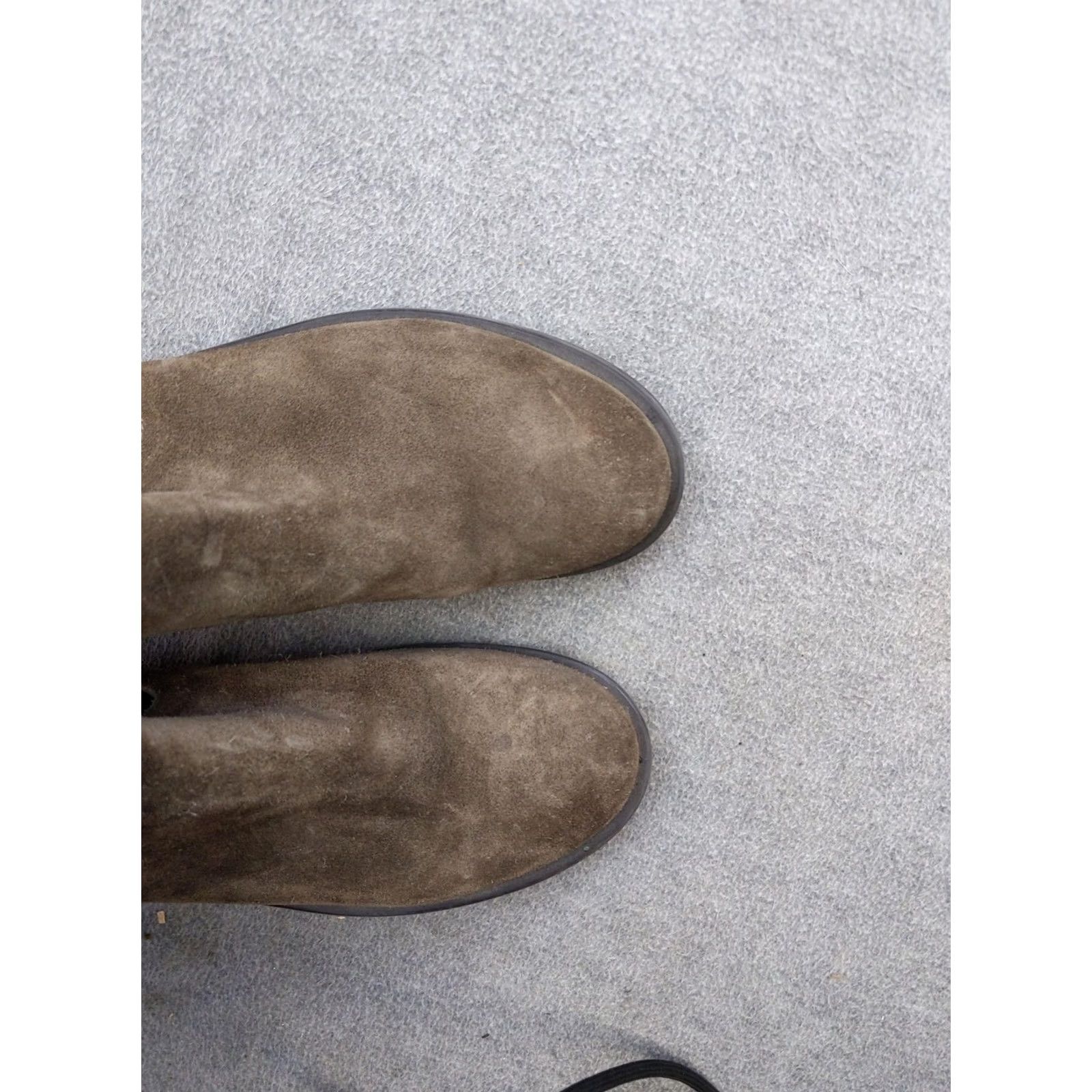 Vintage Emanuele Crasto Chelsea Boots Womens Size 9 EU 40 Brown Suede Block Heel Chelsea Boot Woman Mid Heel Size US 9 / IT 39 - 5 Thumbnail