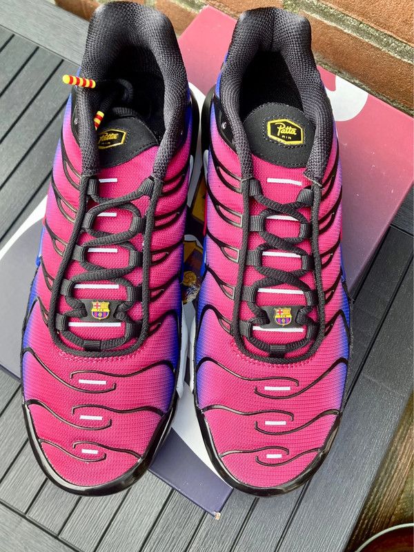 Nike × Patta FCB Barcelona TN 43 air max 9.5 plus new ds Size US 9.5 / EU 42-43 - 6 Thumbnail