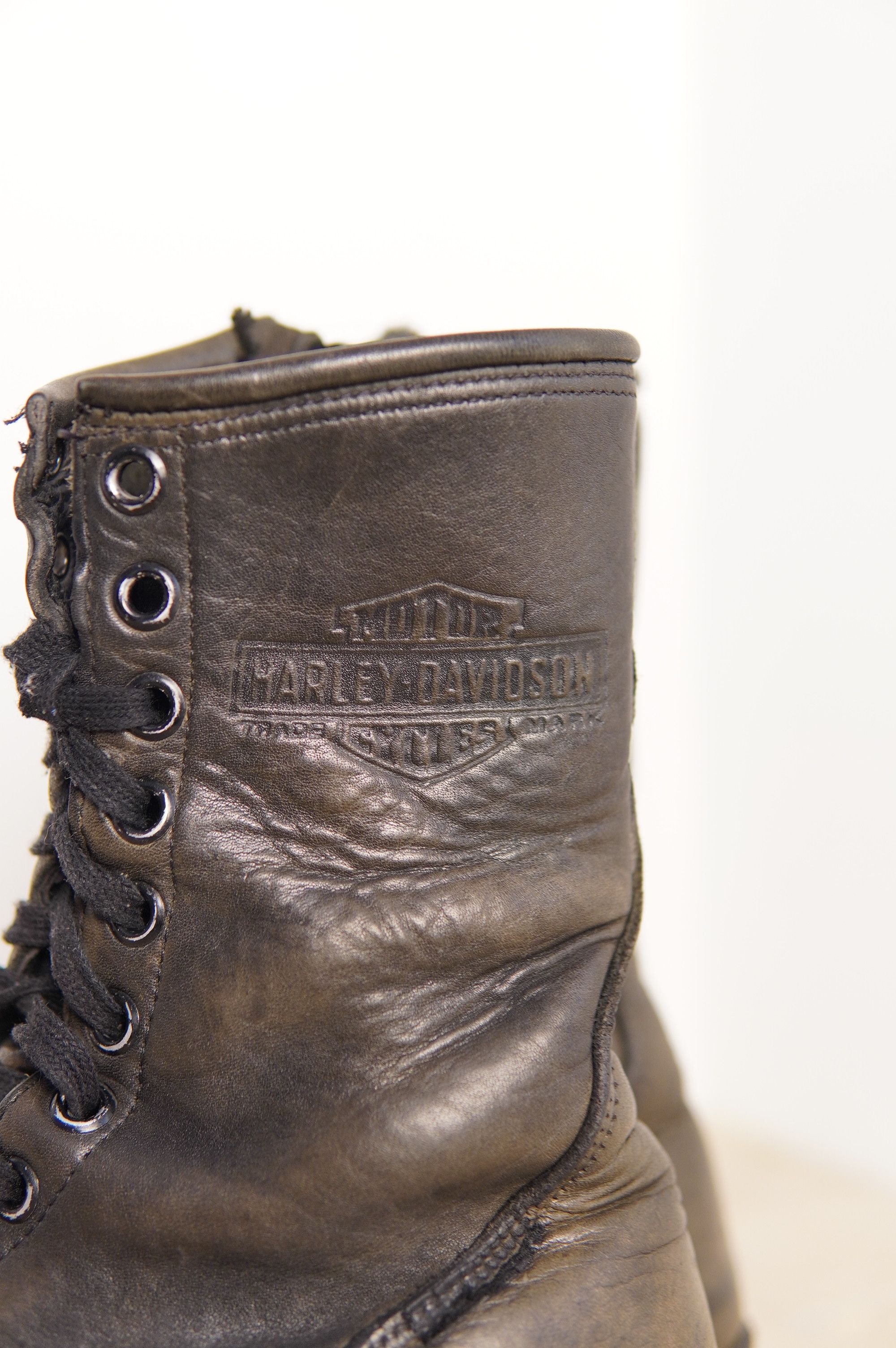 Harley Davidson 80s Harley Davidson Military Paratroopers Combat Riri Boots Size US 8.5 / EU 41-42 - 7 Thumbnail