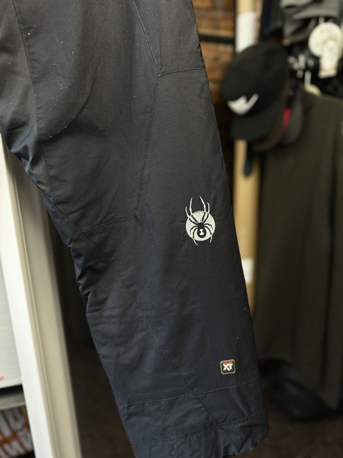 Spyder 🔥Men’s Spyder Team Venom Outdoor Pants Black Size: S Size US 31 - 6 Thumbnail