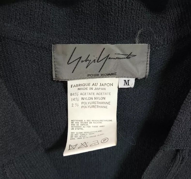 Yohji Yamamoto Yohji Yamamoto 1997 SS Knit Short Sleeve Shirt Size US M / EU 48-50 / 2 - 4 Thumbnail