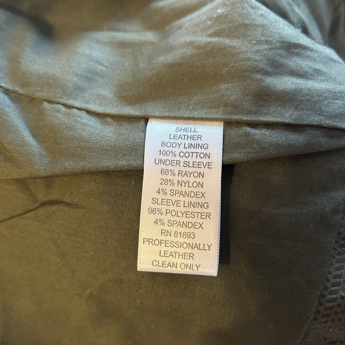 Other G.I.L.I green leather open front cascading blazer size 12 Size XL / US 12-14 / IT 48-50 - 7 Thumbnail