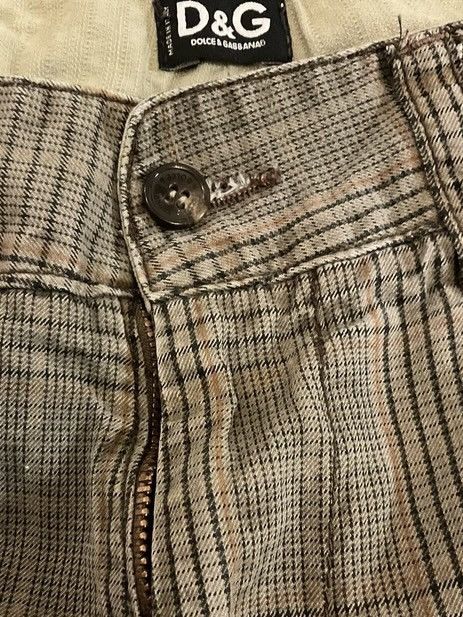 Dolce & Gabbana 2006 Dolce gabbana Vintage D&G plaid "Trouser" pants Size US 36 / EU 52 - 4 Thumbnail