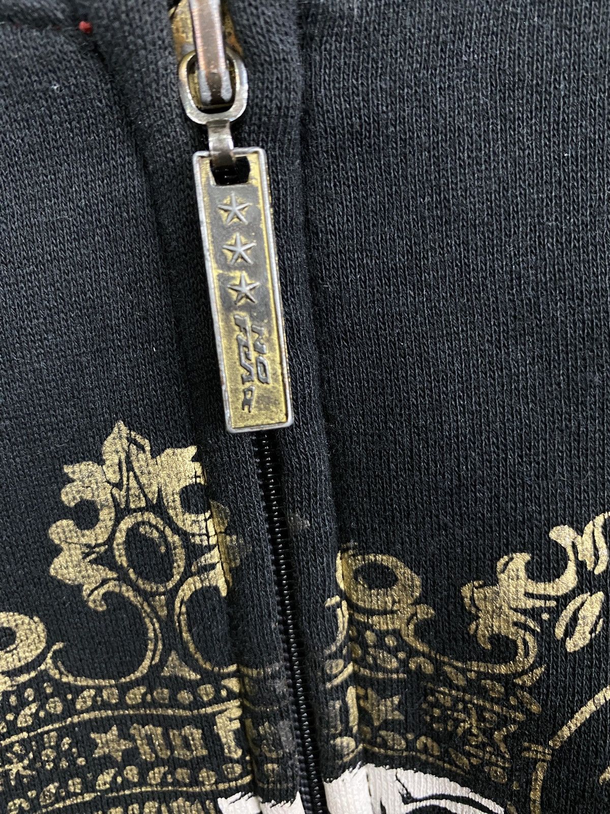 No Fear 💀 Vintage Y2K No Fear Skull King Affliction Zip Up Hoodie Size US XL / EU 56 / 4 - 7 Thumbnail