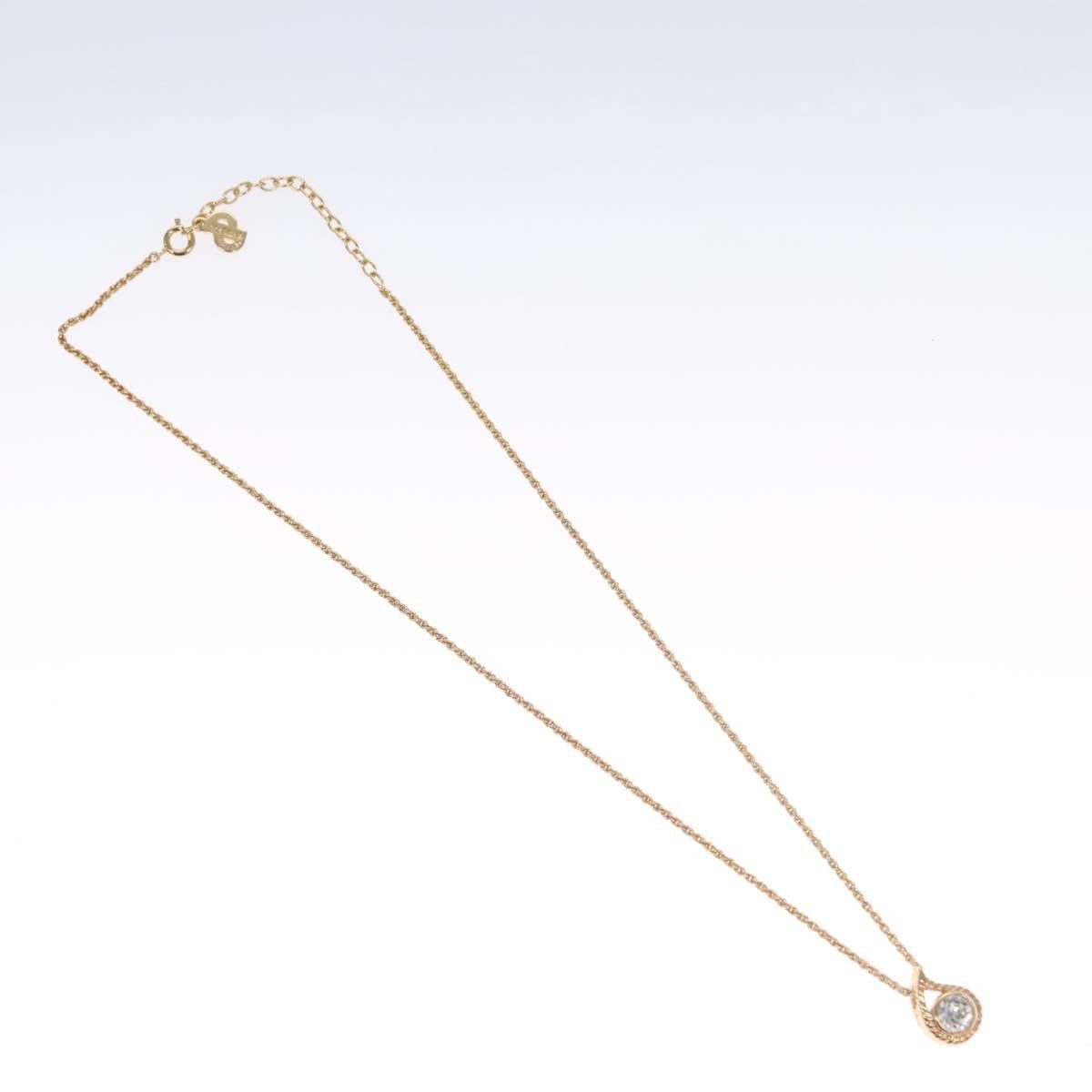 Dior Christian Dior CD Pendant Necklace Metal Size ONE SIZE - 1 Thumbnail