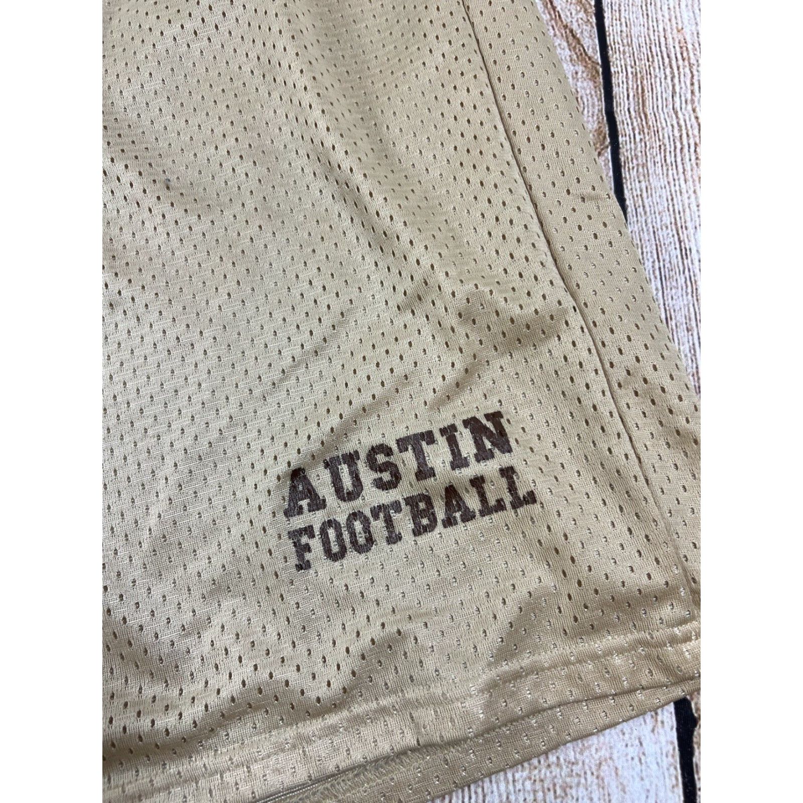 Vintage A4 Mens Football Athletic Shorts Gold L Large Athletic Sports Activewear Size L Size US 33 - 3 Thumbnail