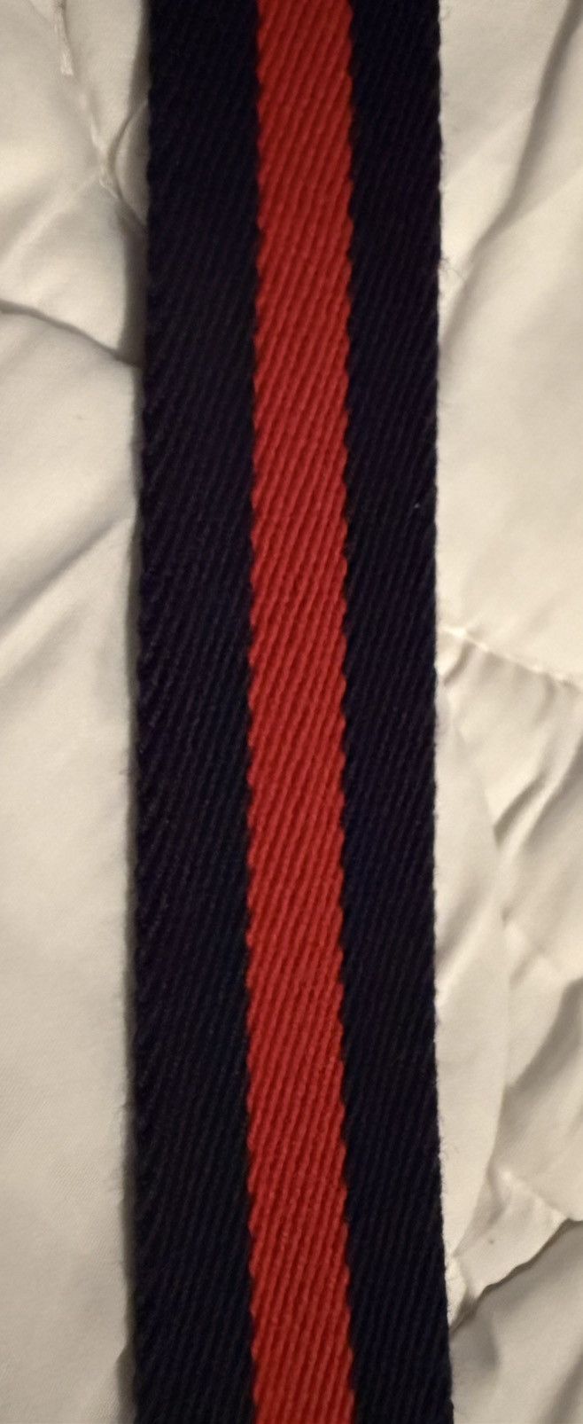 Gucci Vintage✨Gucci✨ GG Logo Buckle Authentic Leather/Fabric Belt Size 36 - 10 Thumbnail