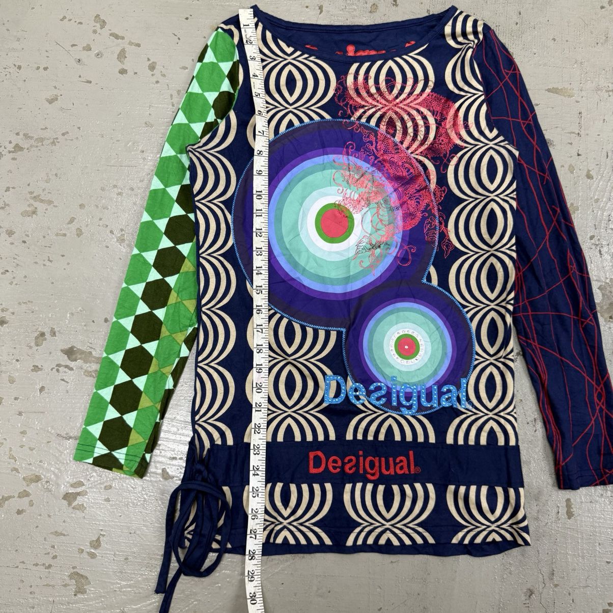 Desigual ARCHIVE DESIGUAL GAULTIER INSPIRED VINTAGE LONGSLEEVE 90s Size S / US 4 / IT 40 - 6 Thumbnail