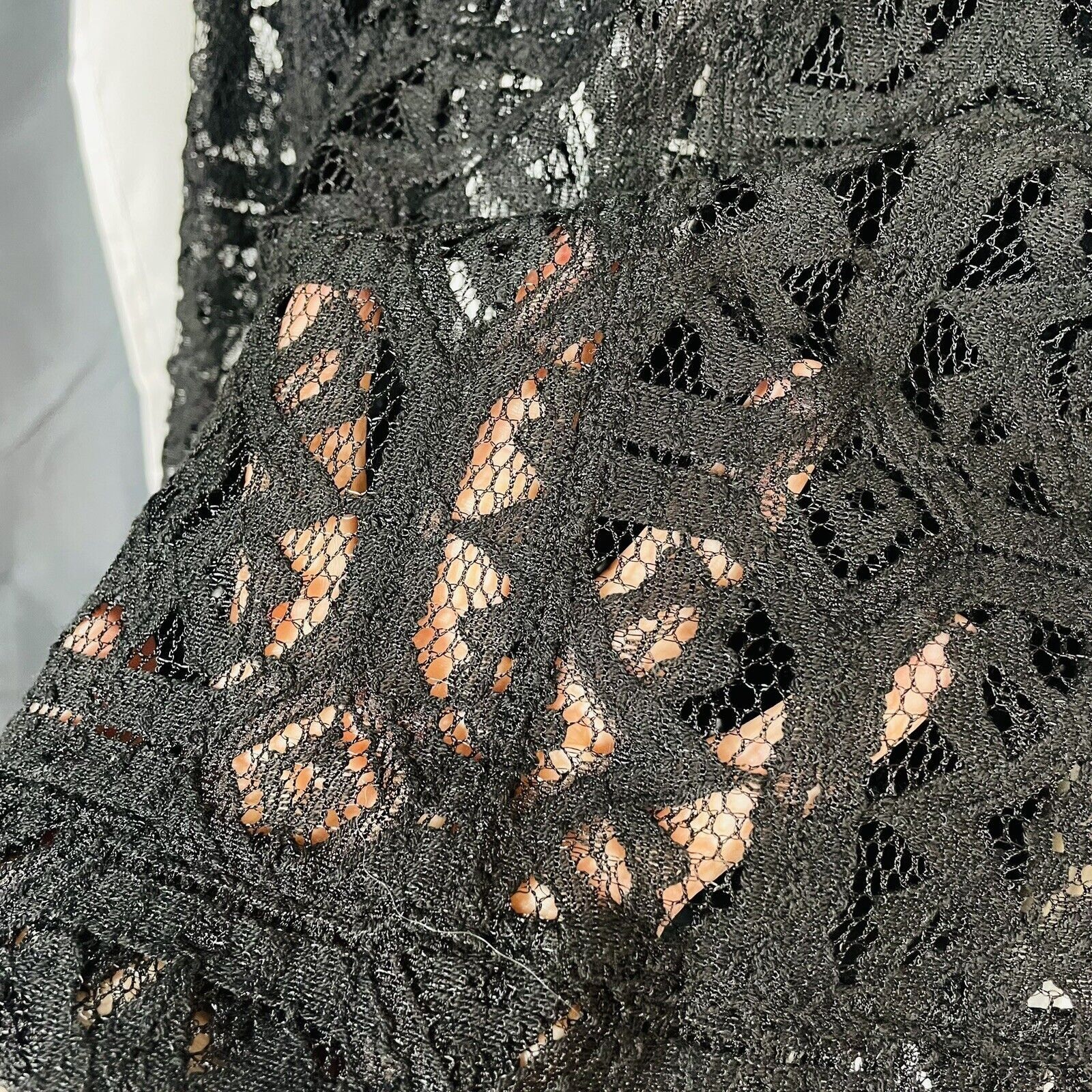 Other INC International Concepts Women's Deep Black Lace Jacket Size XS / US 0-2 / IT 36-38 - 3 Thumbnail