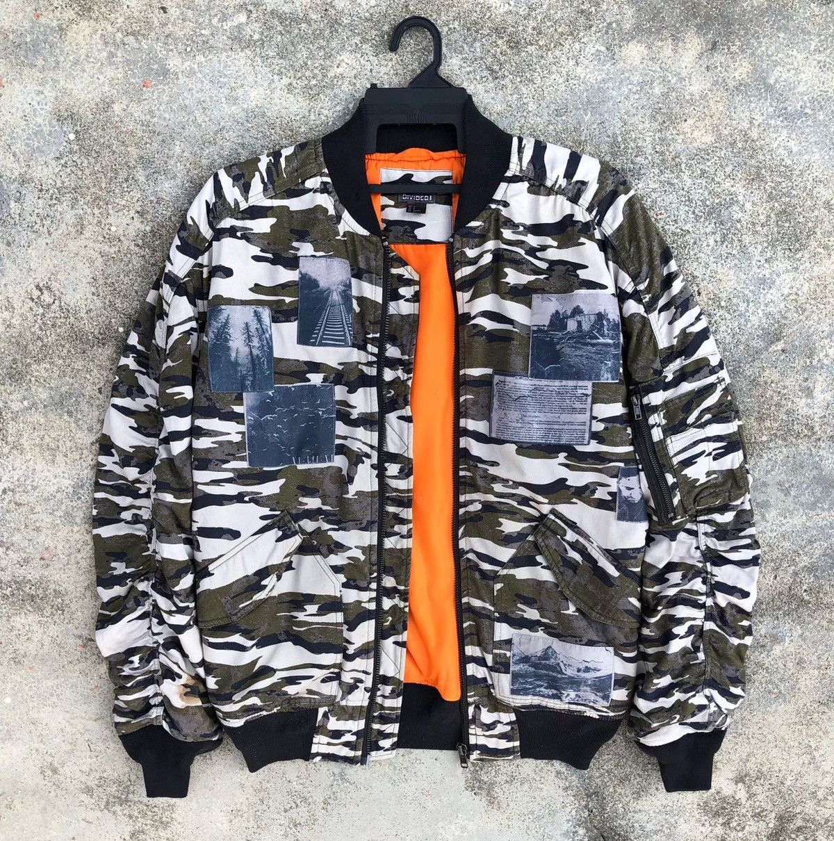 Raf Simons Camo Bomber Jacket | Grailed