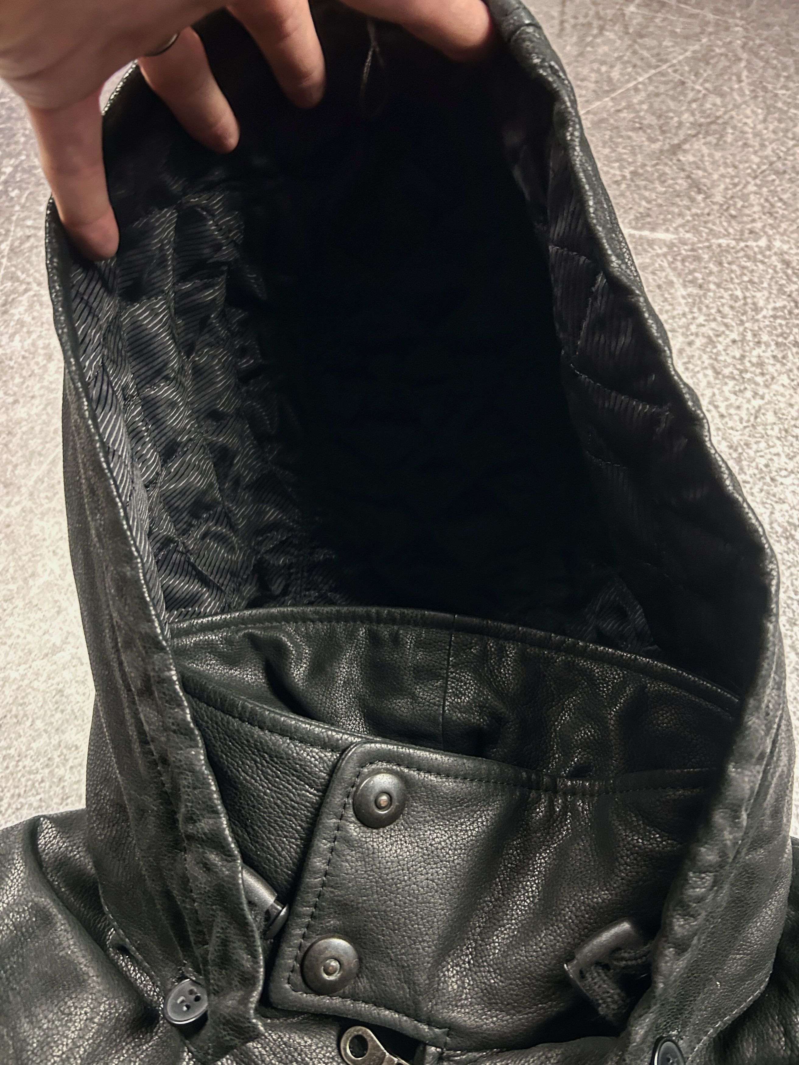 Hysteric Glamour VTG BALENCIAGA OPIUM CARTI STYLE CROPPED LEATHER JACKET Y2K Size US L / EU 52-54 / 3 - 20 Thumbnail