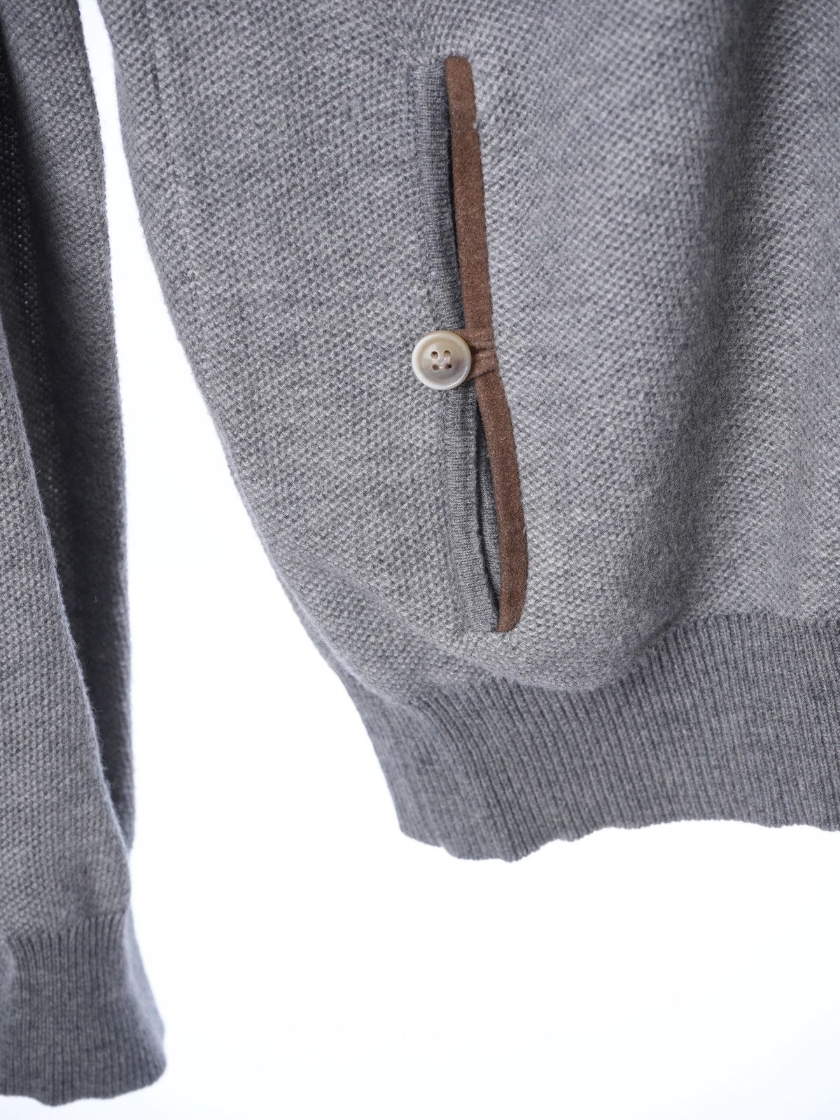 Hackett Hackett Mens Zip Wool Sweater S Size US S / EU 44-46 / 1 - 2 Thumbnail
