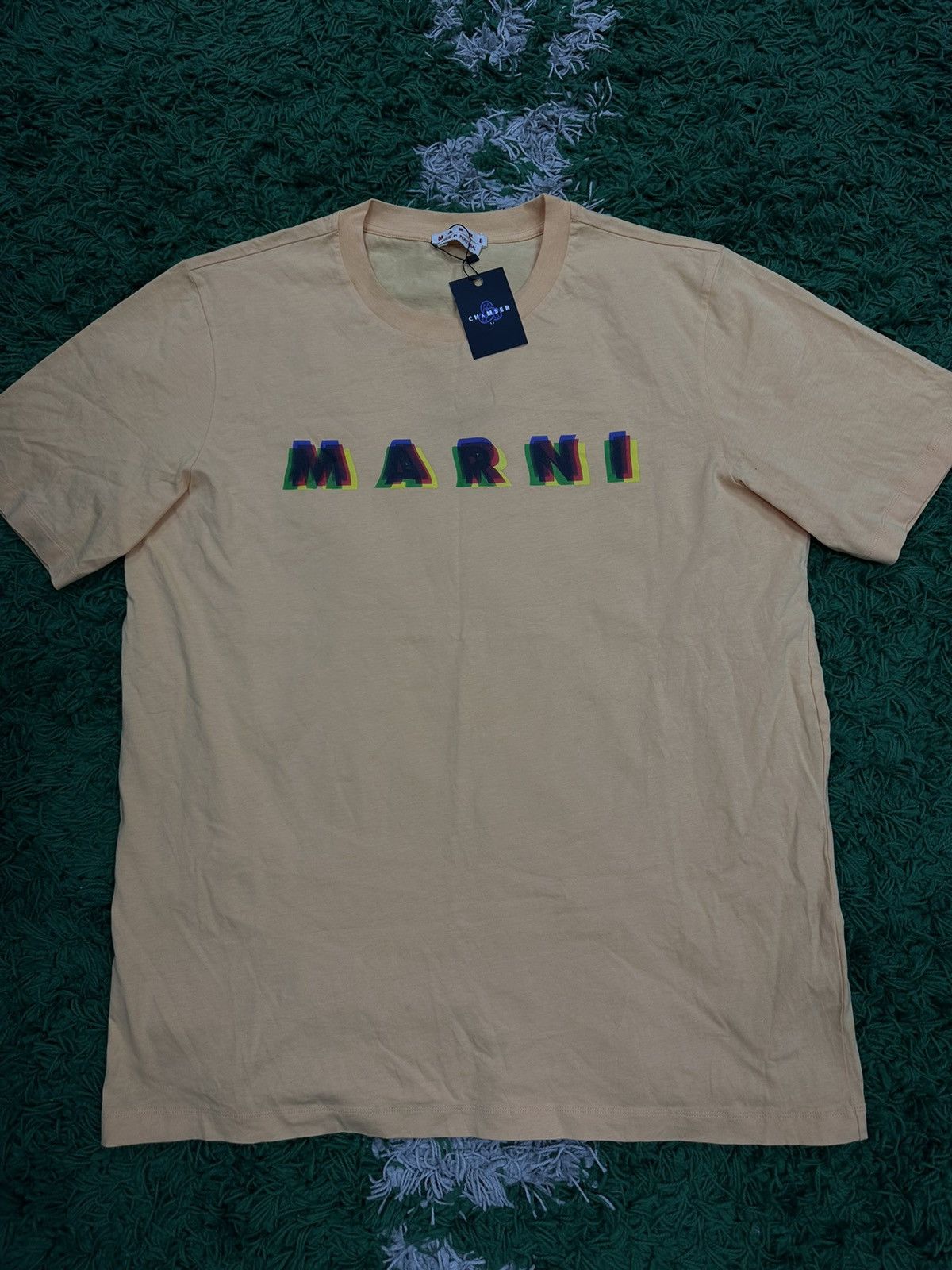 image of Marni Tangerine Teee in Peach, Men's (Size 2XL)