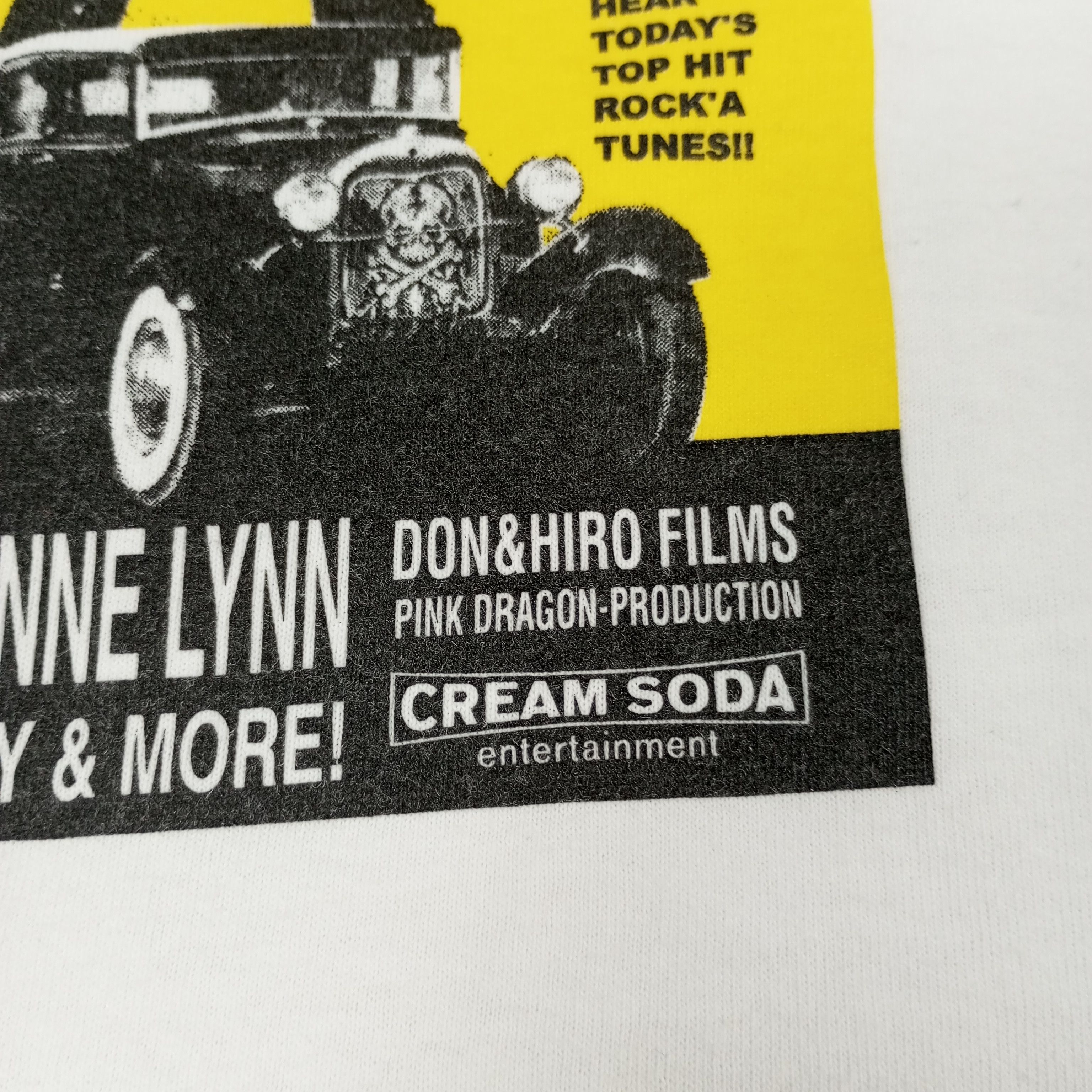 Japanese Brand Cream Soda Rock N Roll Streetwear Vintage Tshirt Size US M / EU 48-50 / 2 - 11 Thumbnail