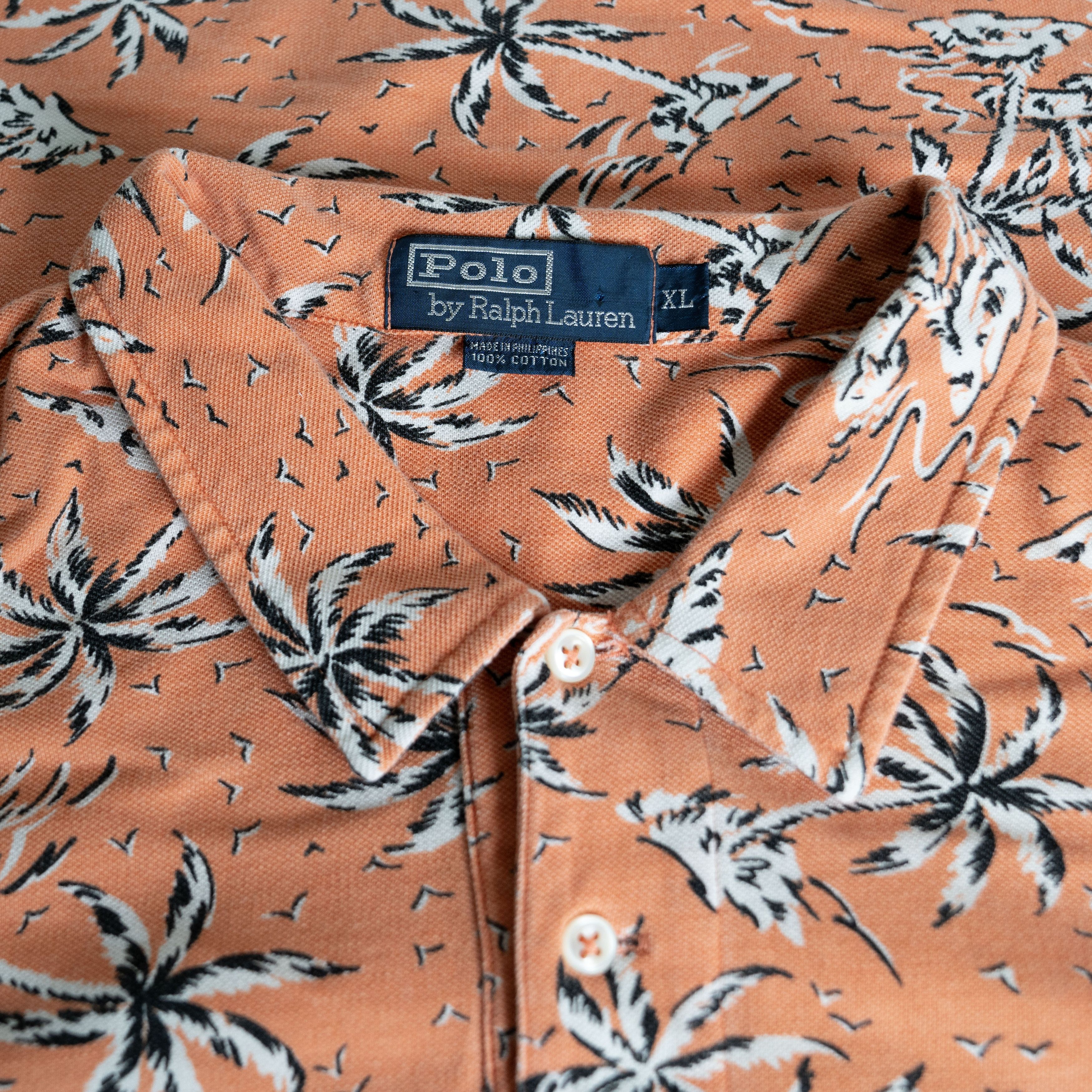 Polo Ralph Lauren Vintage 2000 Polo Ralph Lauren Tropical Graphic Print Shirt Size US XL / EU 56 / 4 - 3 Thumbnail