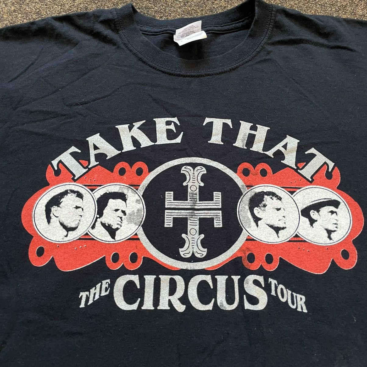 Vintage Vintage Y2K Tee TAKE Dead Face Horror Rock L Size US L / EU 52-54 / 3 - 4 Thumbnail