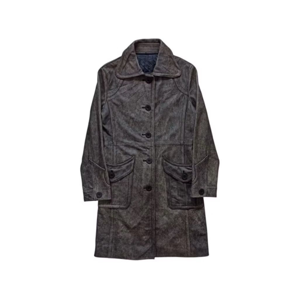 Hysteric Glamour Vintage hysteric glamour leather long jacket Size US S / EU 44-46 / 1 - 2 Thumbnail