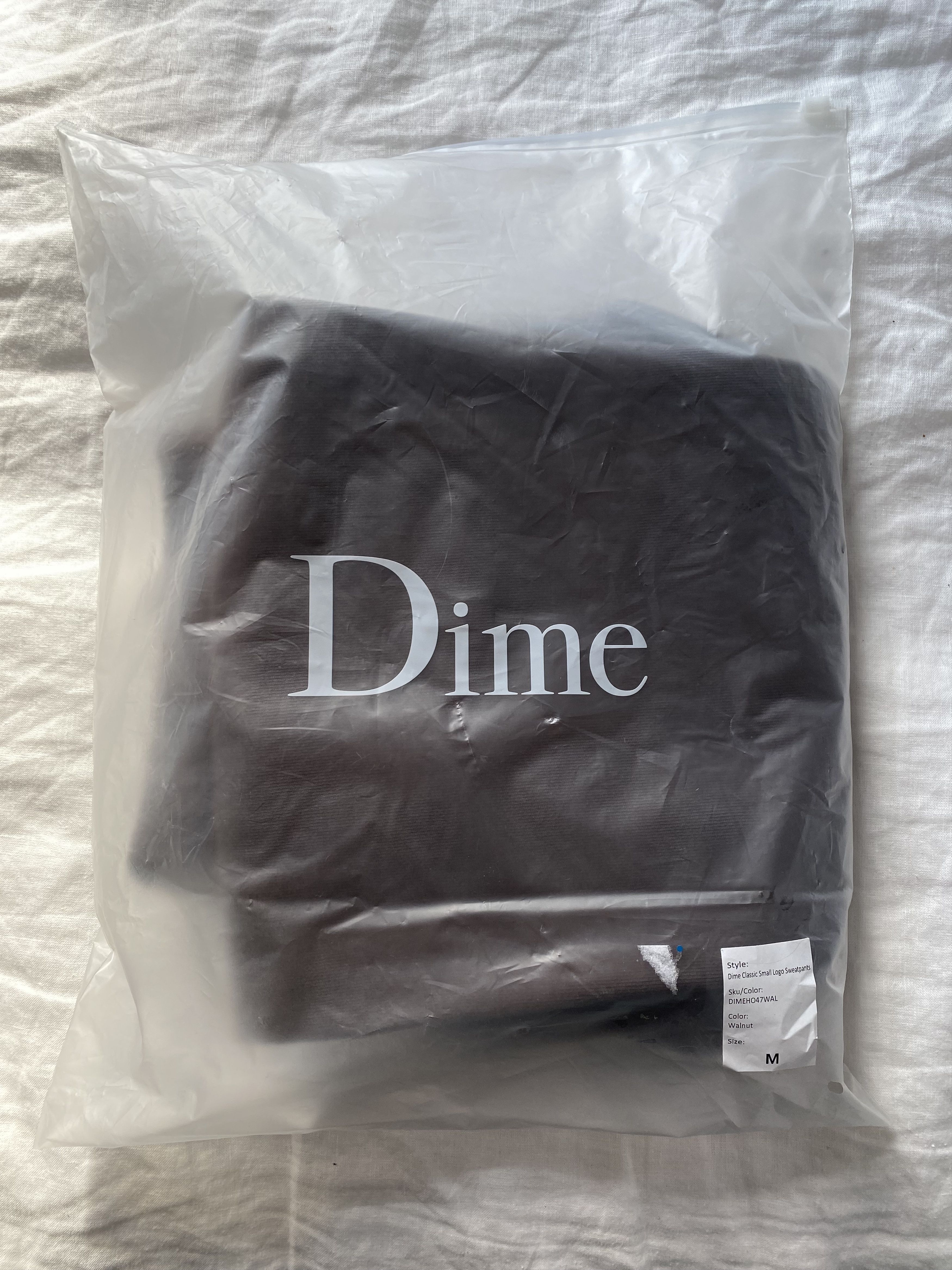 Dime Dime Classic Small Logo Sweatpants Size US 34 / EU 50 - 6 Thumbnail