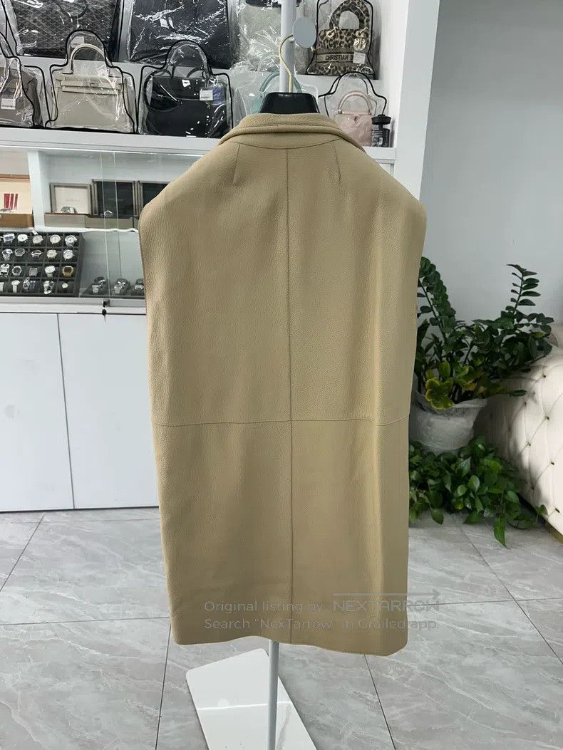 Hermes Hermes Beige Suede Leather Vest Size XS / US 0-2 / IT 36-38 - 2 Thumbnail