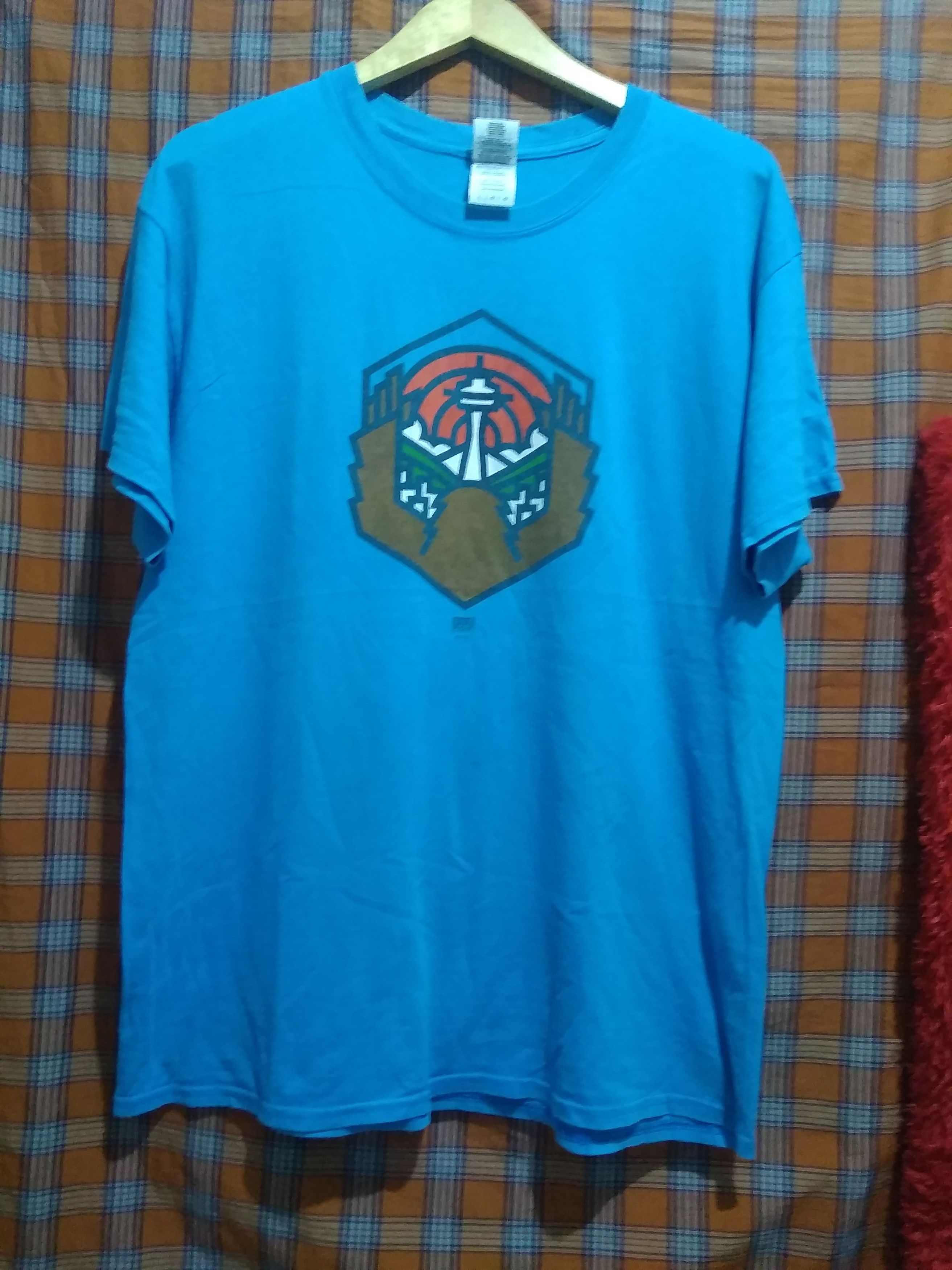 Band Tees × Nirvana × Vintage vintage SUB POP records Sasquatch Seattle skyline logo 🔥🔥 Size US L / EU 52-54 / 3 - 2 Thumbnail