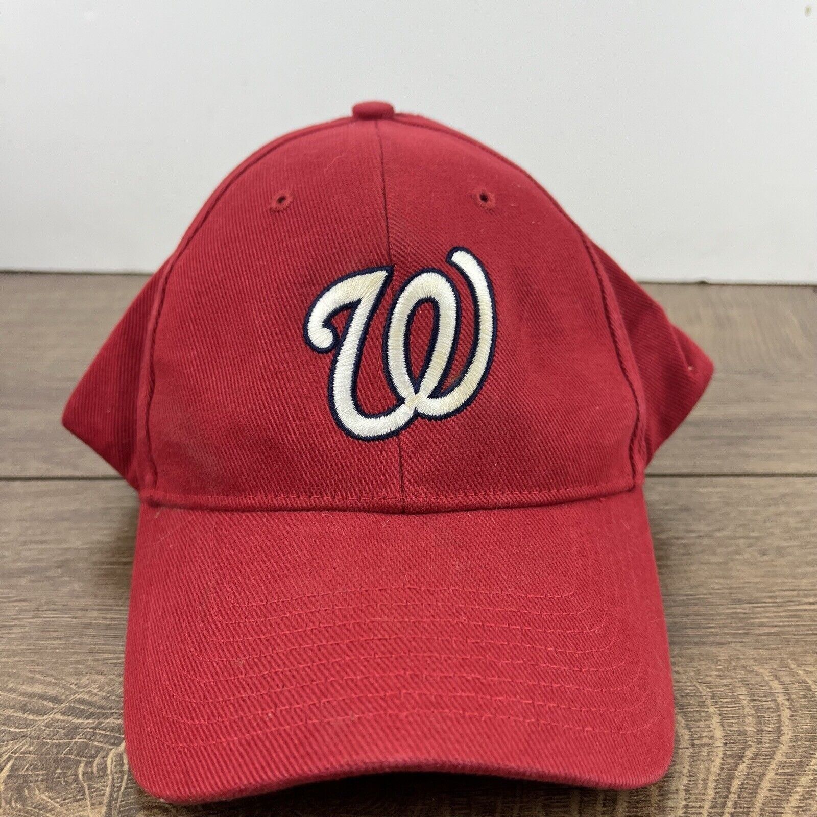 Other Washington Nationals Hat Red Adjustable Hat MLB Nats Red Adu Size ONE SIZE - 5 Thumbnail