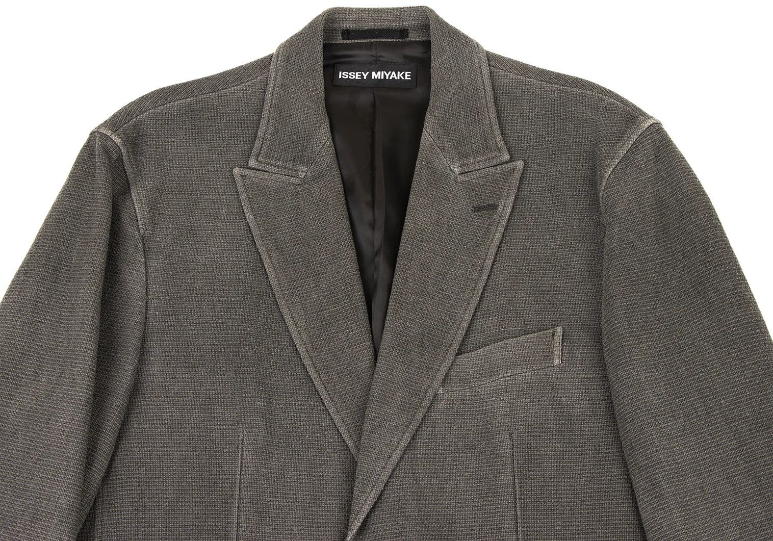 Issey Miyake Paper Blend Wool Jacket in Gray 3 Size US L / EU 52-54 / 3 - 2 Thumbnail