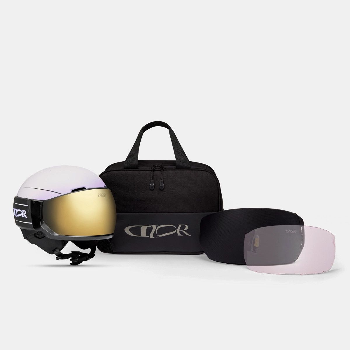 Dior o1bcso1str1225 Size:OS/Hamilton Ski Helmet in Black/White Size ONE SIZE - 5 Thumbnail