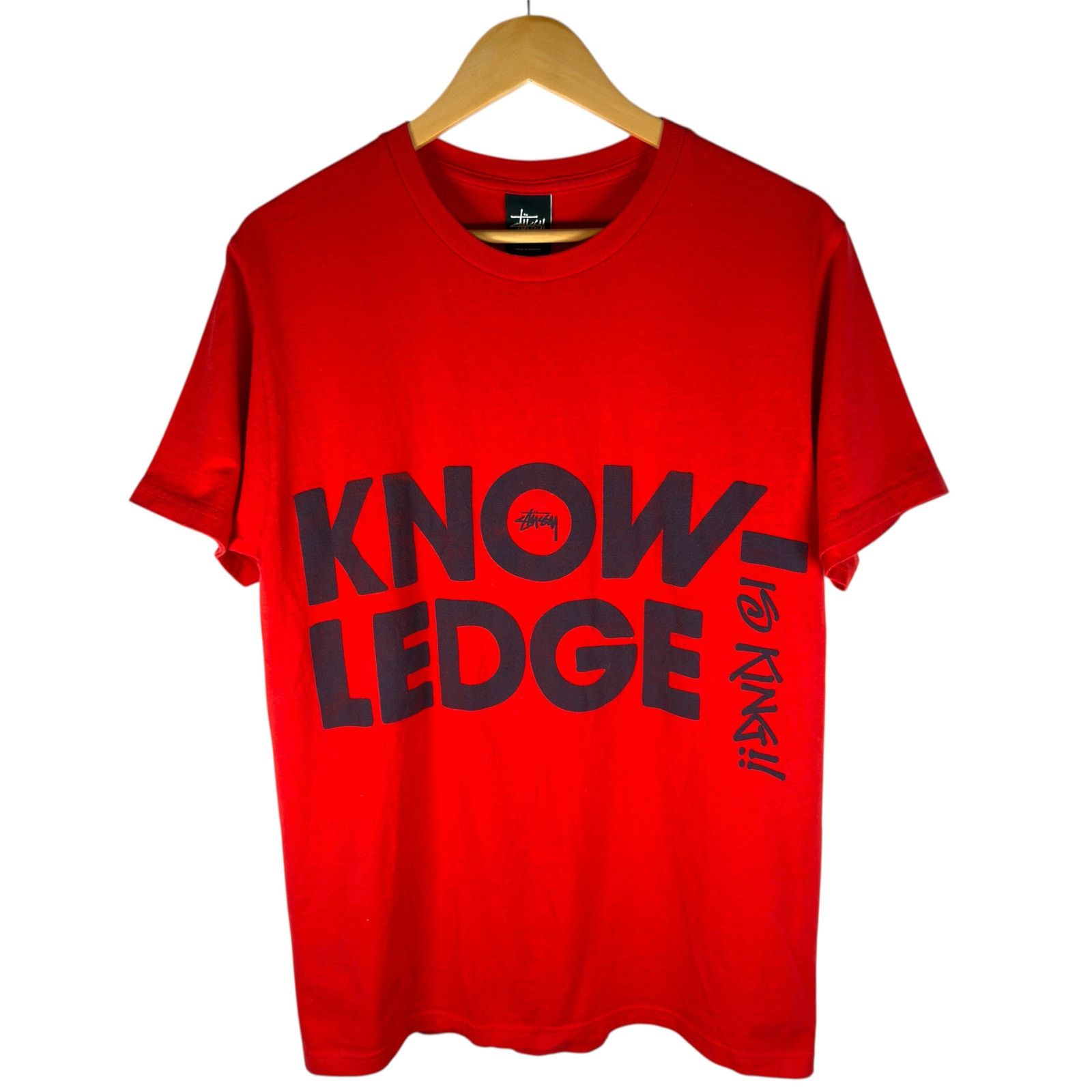 Stussy Stussy Big Knowledge T-shirt Men’s M - Streetwear Skater Emo Size US M / EU 48-50 / 2 - 1 Thumbnail