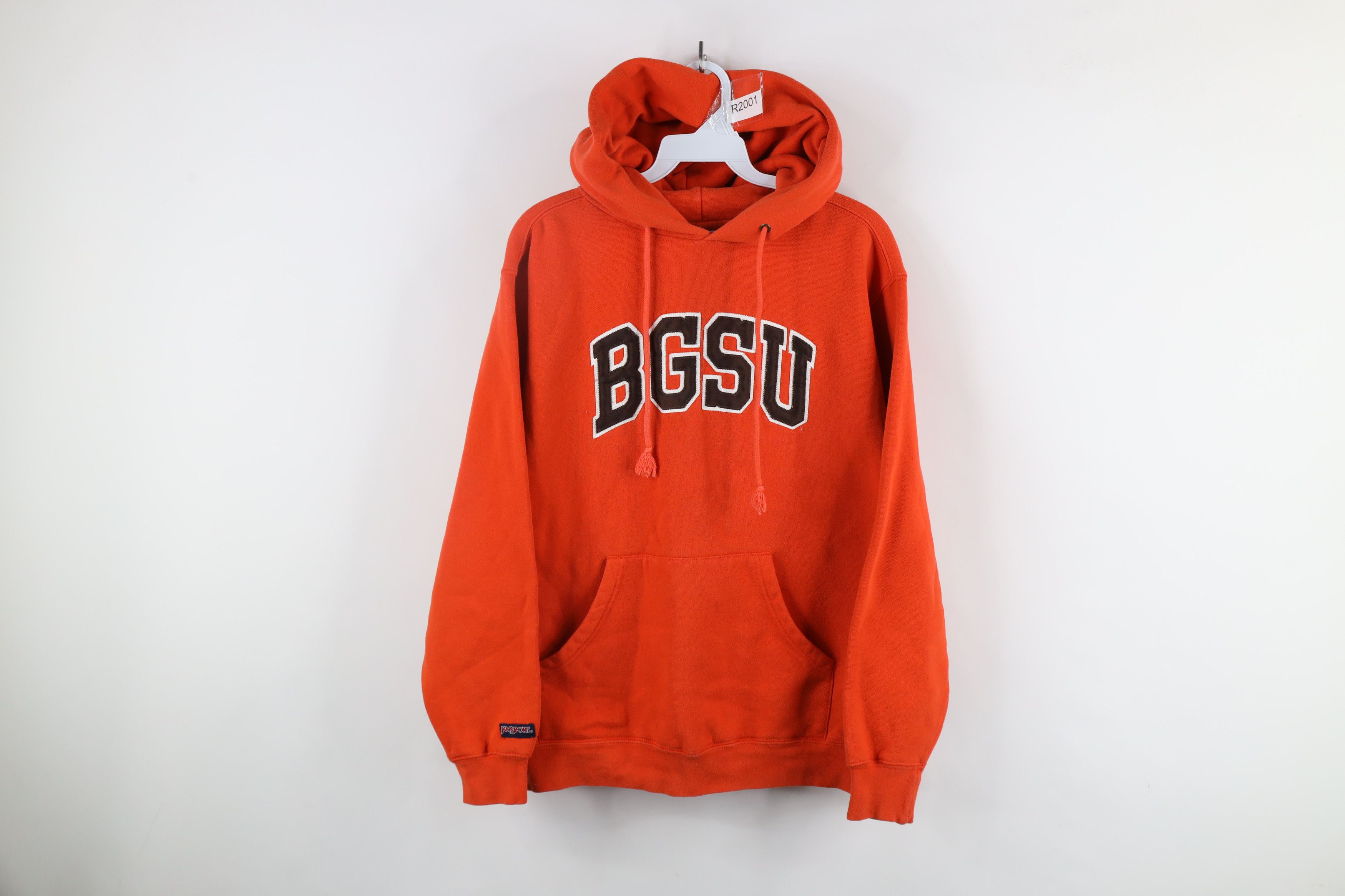 Vintage Vintage 90s Bowling Green State University Hoodie Sweatshirt Size US S / EU 44-46 / 1 - 1 Thumbnail