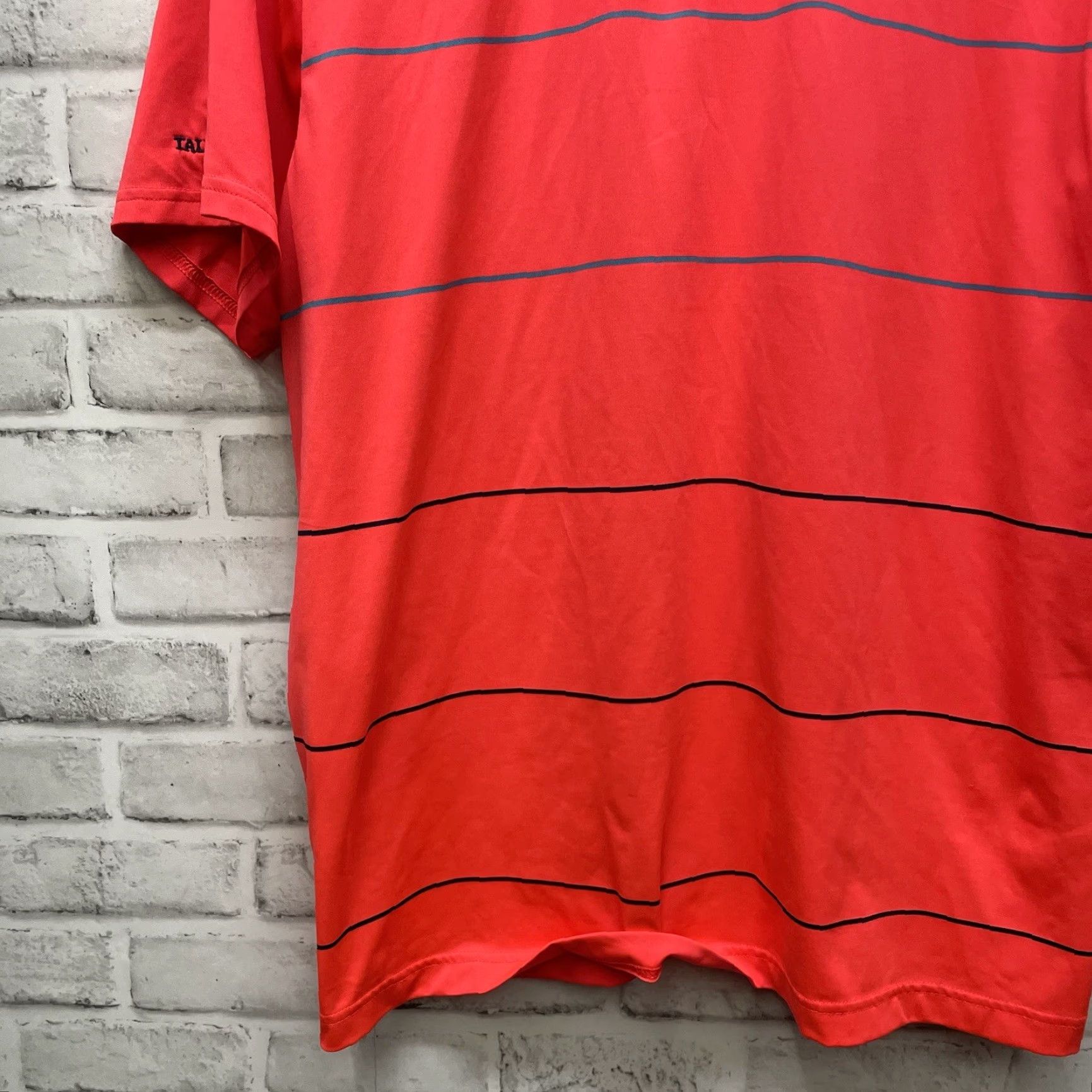Under Armour Under Armour Polo Talking Rock Neon Orange Athletic Shirt Mens XL Size Size US XL / EU 56 / 4 - 3 Thumbnail