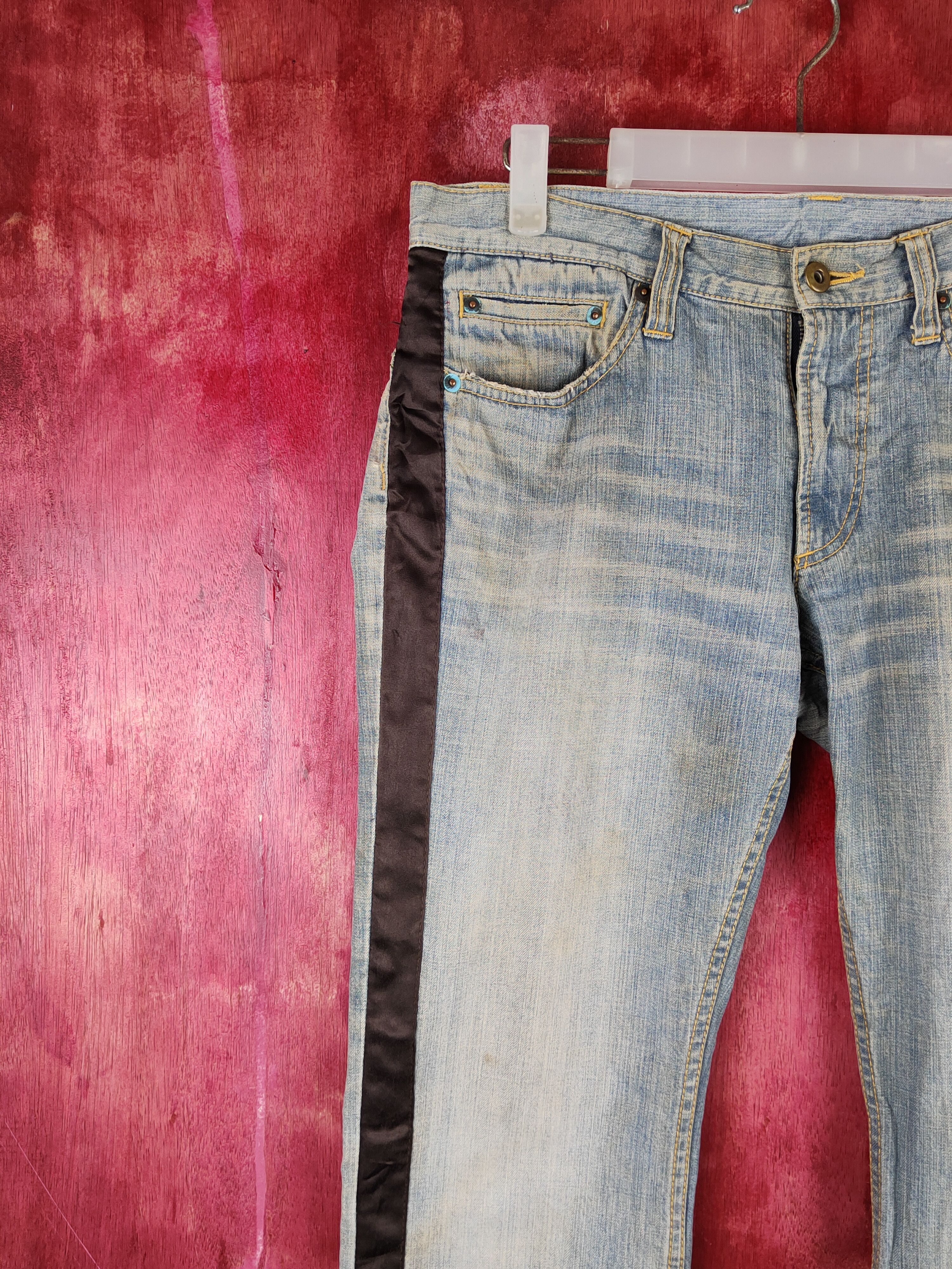 ADAM ET ROPE Adam et Rope Blue Faded Multipocket Denim #S1528 Size US 31 - 3 Thumbnail