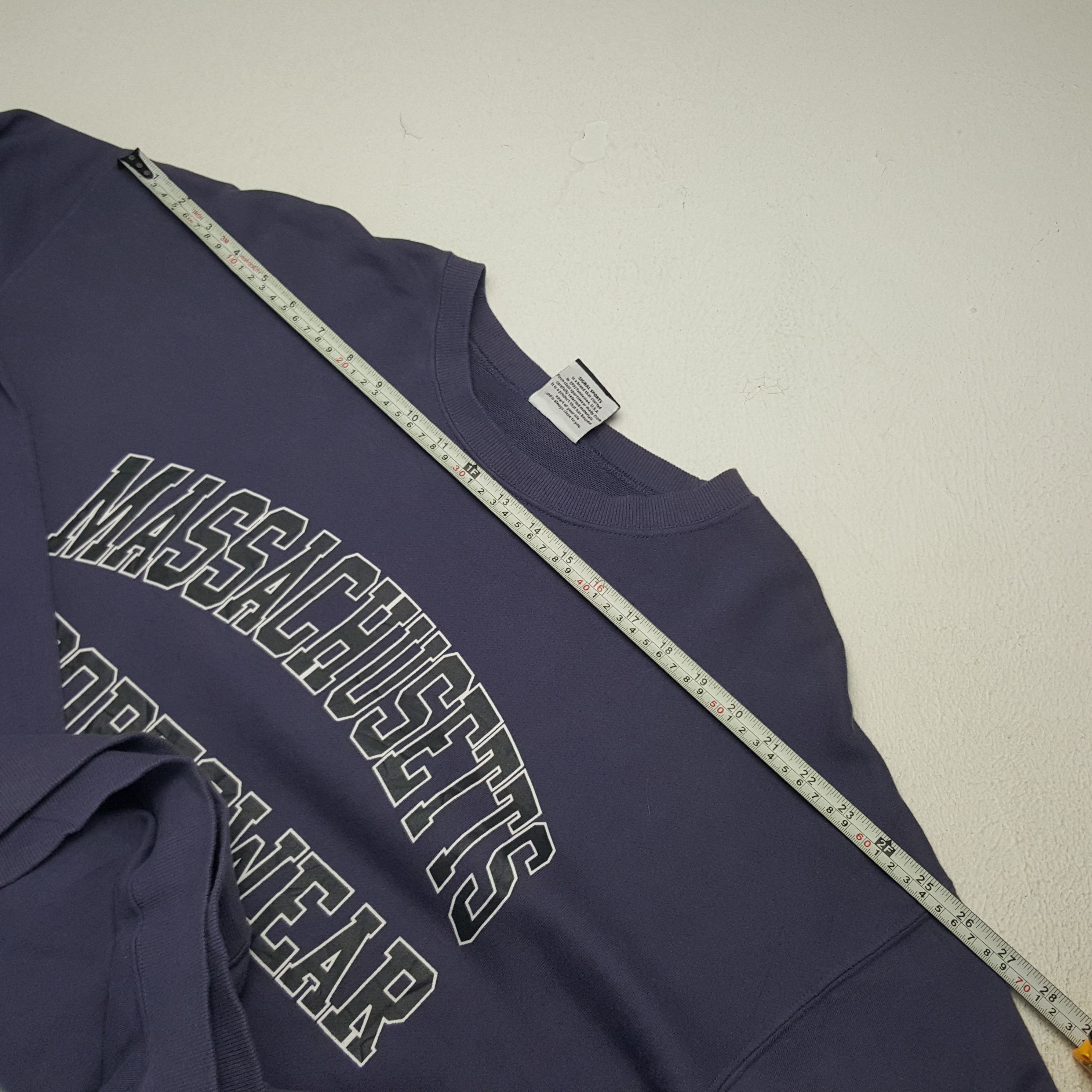 Vintage Vintage Massachusetts Sportswear University Sweatshirts Size US XL / EU 56 / 4 - 9 Thumbnail