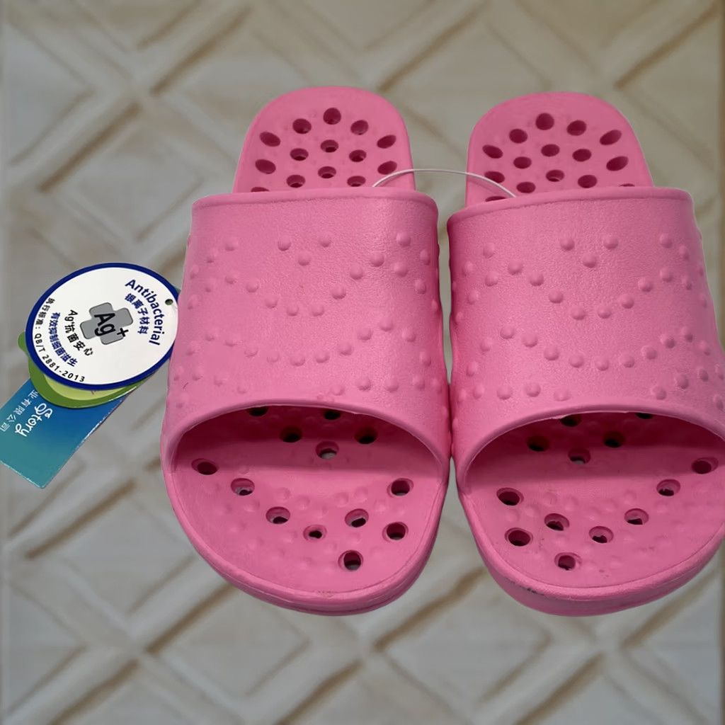 Greats VINTAGE Home Story Pink comfortable Slides Womens 7/8 Rubber Cushioned Beach Slide Mens Girls Boys Size US 8 / IT 38 - 1 Thumbnail