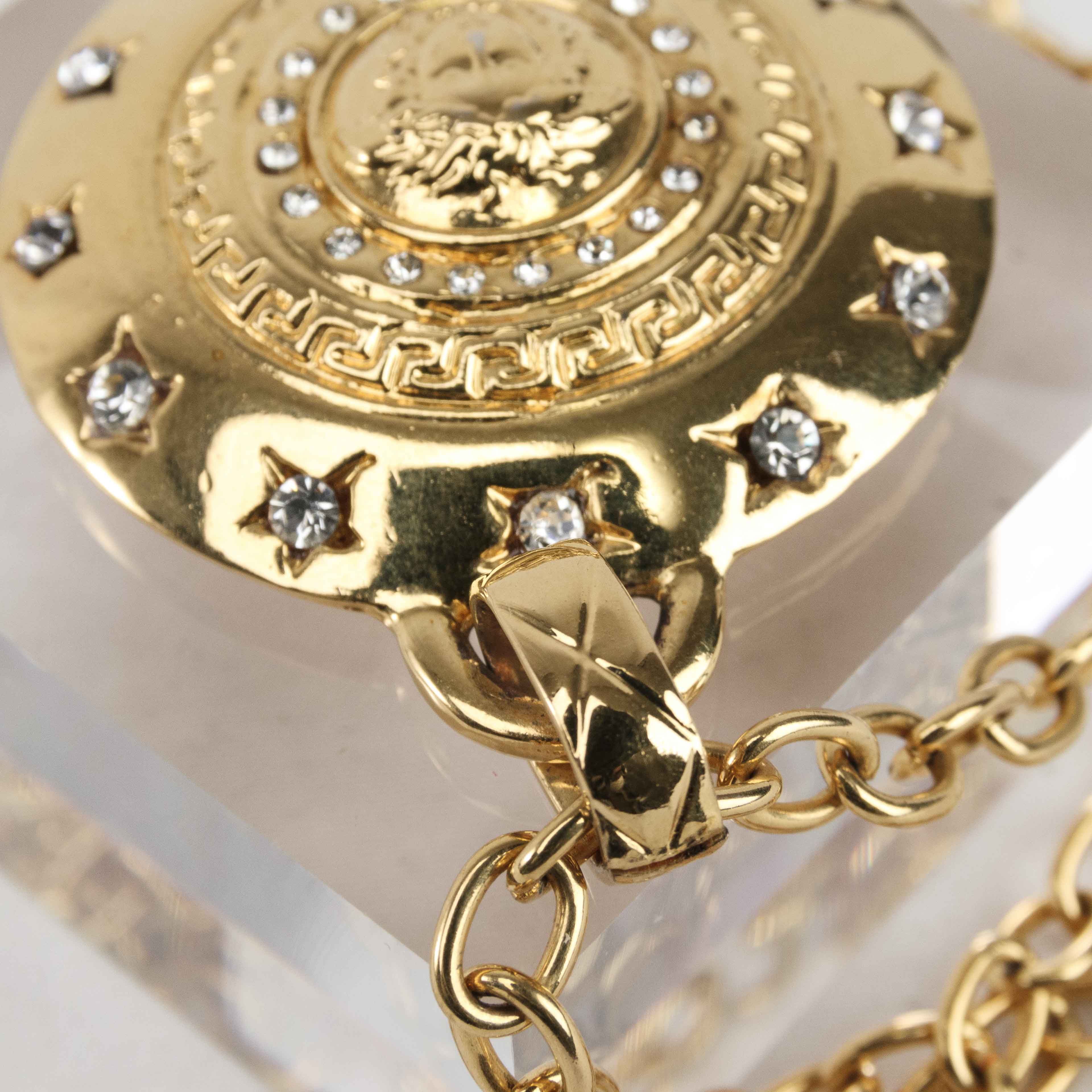 Versace GIANNI VERSACE Gean Never Satha Medusa Necklace Size ONE SIZE - 6 Thumbnail