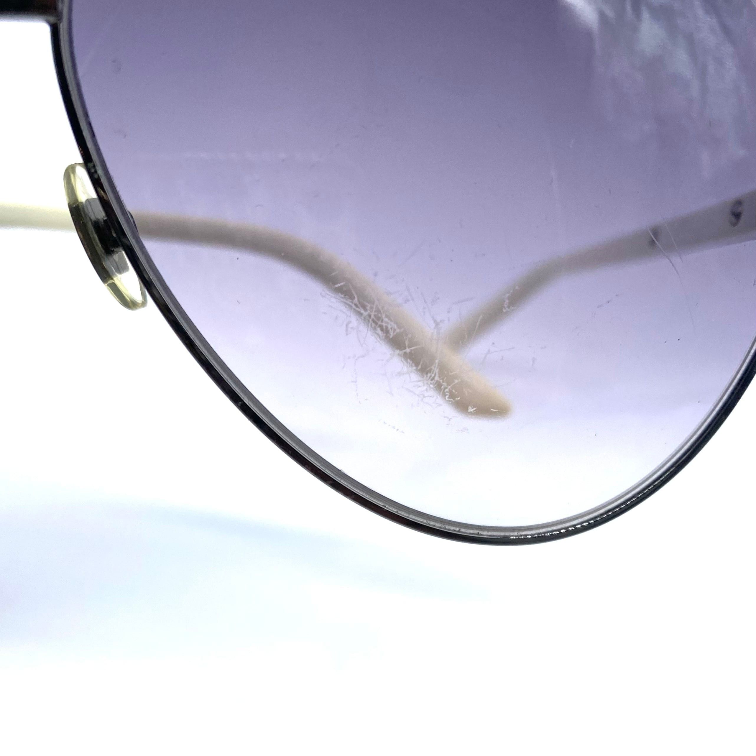 Gucci Vintage Gucci Eyewear Teardrop Sunglasses Webline Size ONE SIZE - 6 Thumbnail